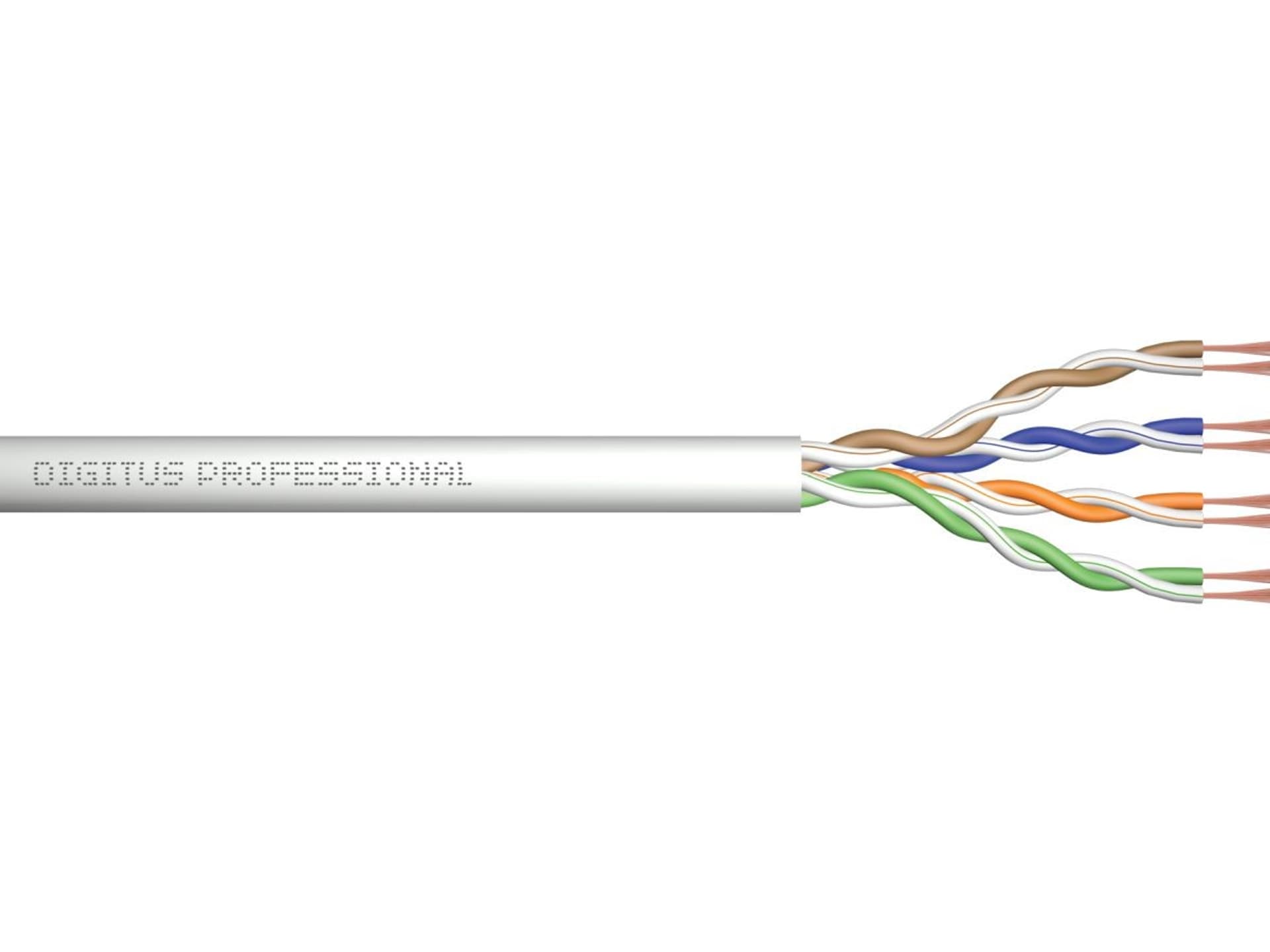 

Kabel U/UTP DIGITUS DK-1511-V-305-1 (UTP; 305m; kat. 5e; kolor szary)