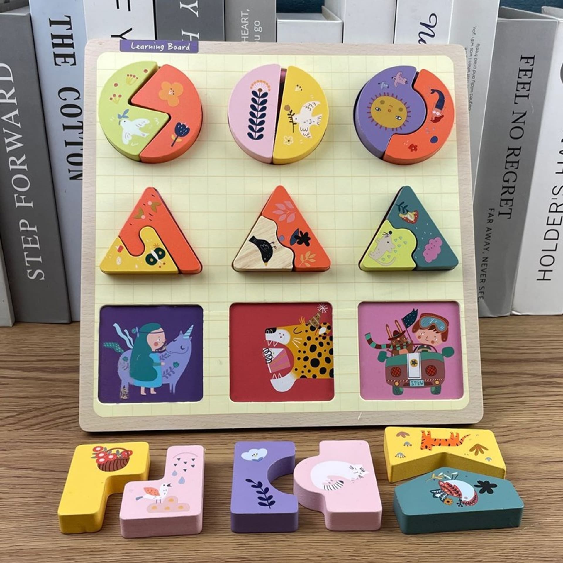 

PUZZLE DREWNIANE EDUKACYJNE ZWIERZĄTKA ZKB-2053