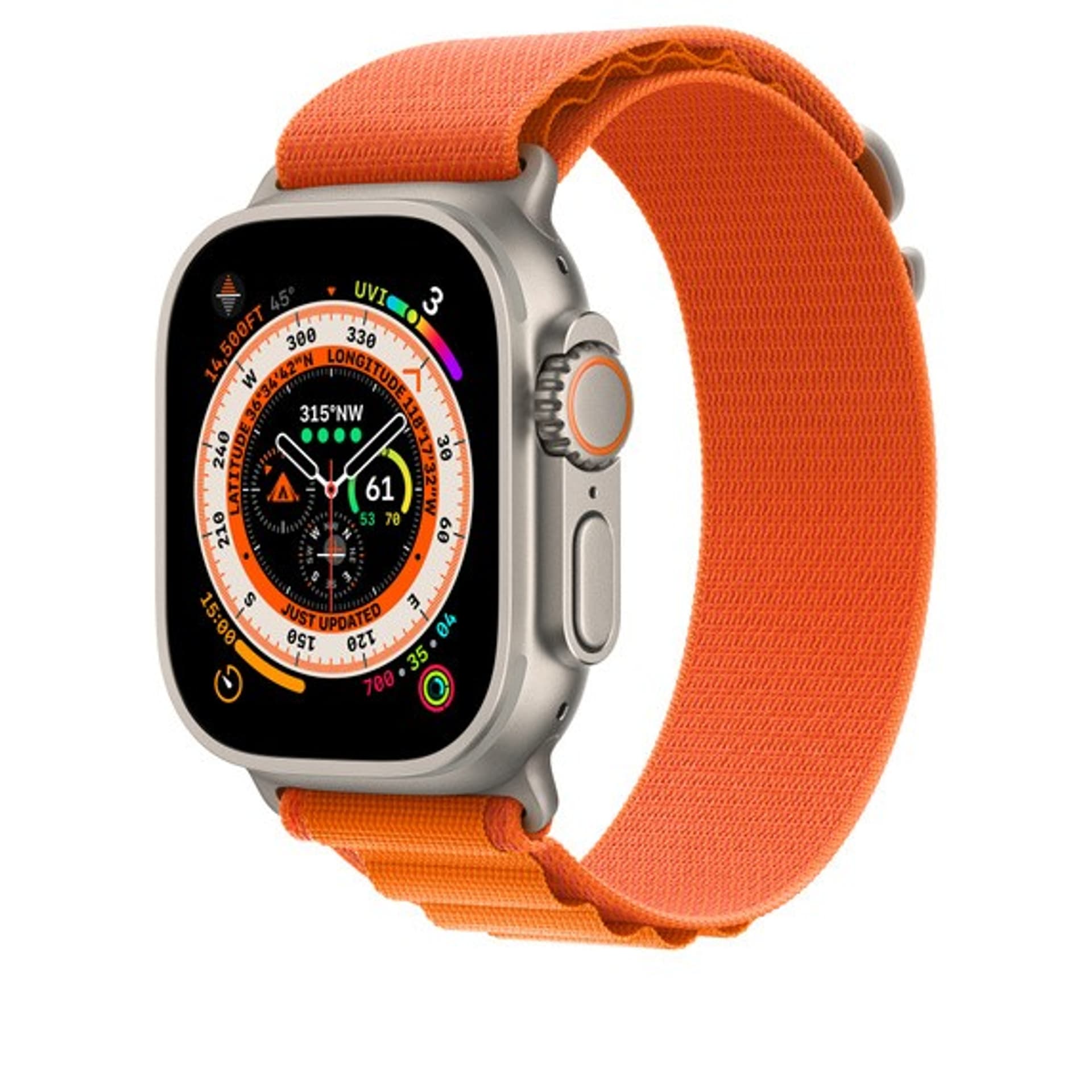 

Opaska Alpine w kolorze pomarańczowym do koperty 49 mm - rozmiar M