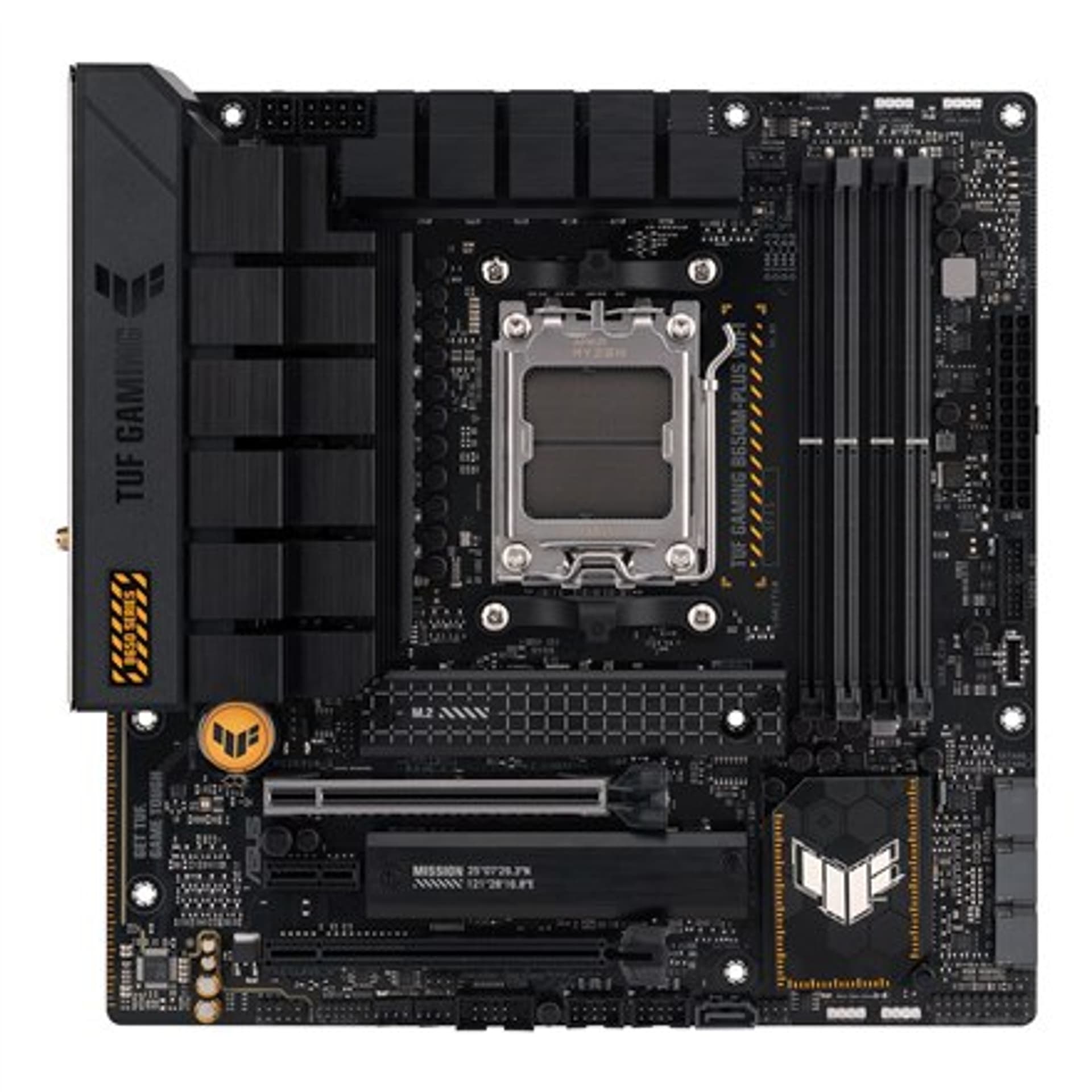 

Płyta główna TUF GAMING B650M-PLUS WIFI AM5 4DDR5 HDMI mATX