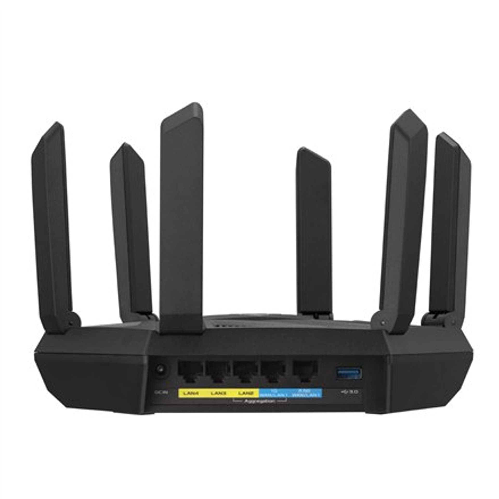 

Asus Wifi 6 802.11ax Tri-band Gigabit Gaming Router RT-AXE7800 802.11ax, 10/100/1000 Mbit/s, Ethernet LAN (RJ-45) porty 4, Anten, Rj-45) porty 4/ante