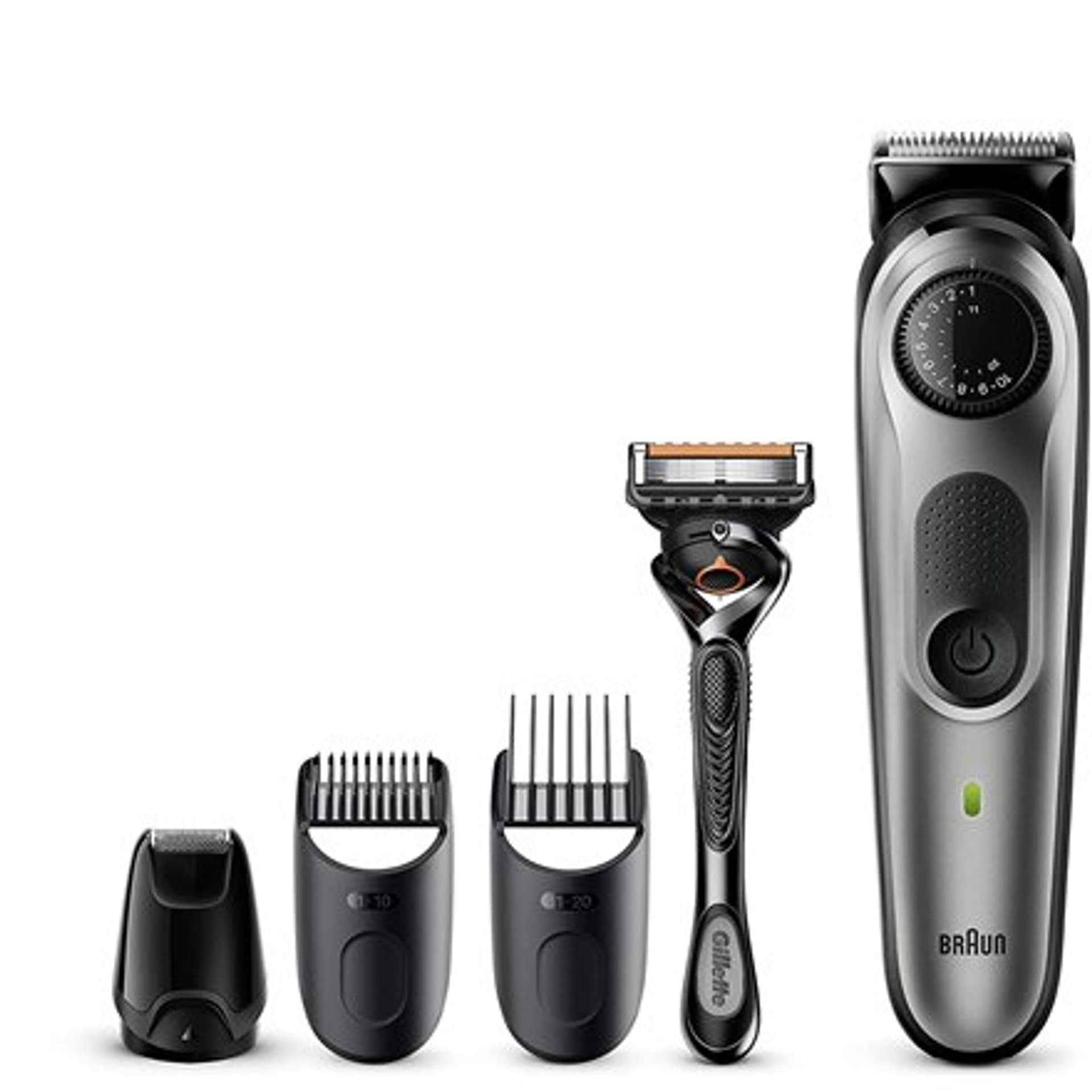 

Braun Trymer do brody BT5365 bezprzewodowy i przewodowy, Czas pracy (max) 100 min, Ilość stopni długości 39, Li-Ion, Czarny/Sreb, Max) 100 min/ilość stopni długości 39/li-ion/czarny/sre