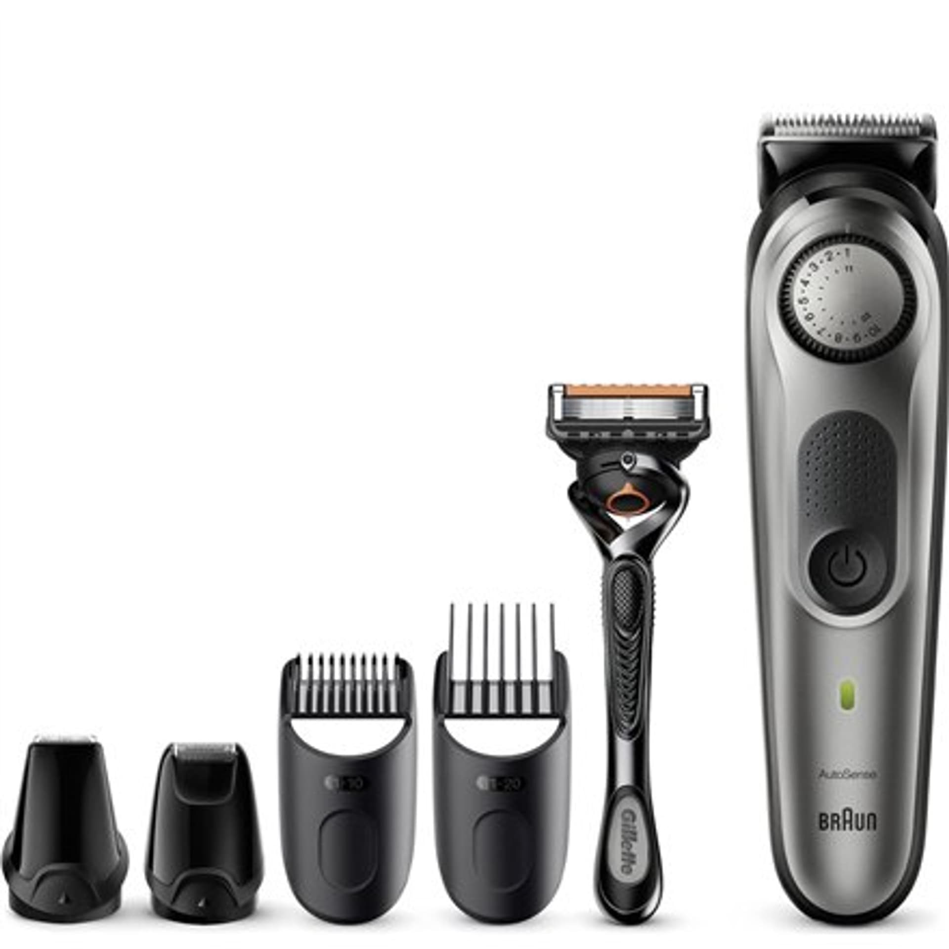 

Braun Beard Trimmer BT7320 Bezprzewodowy i przewodowy, Czas pracy (max) 100 min, Ilość stopni długości 39, Li-Ion, Czarny/Srebrn, Max) 100 min/ilość stopni długości 39/li-ion/czarny/srebr