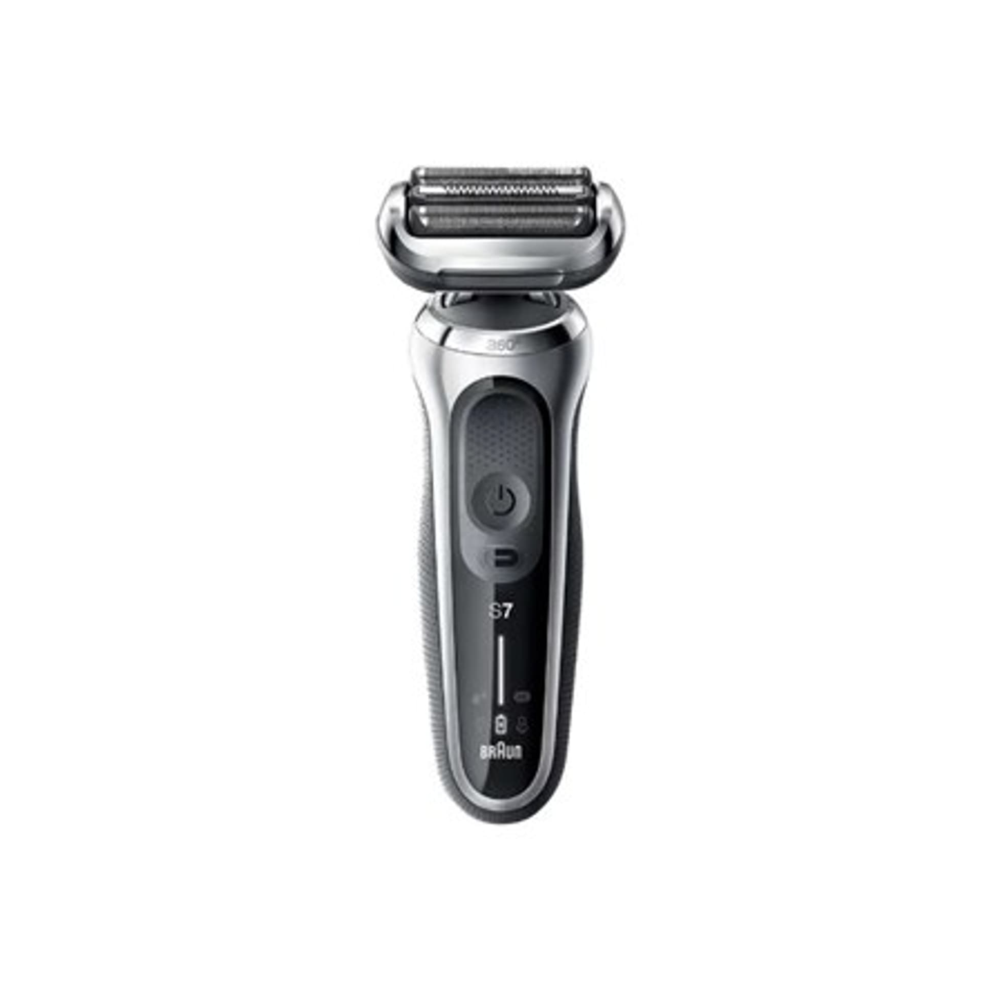 

Braun Shaver 71-S7200cc Czas pracy (max) 50 min, Wet & Dry, Silver/Black, Max) 50 min/wet & dry/silver/blac