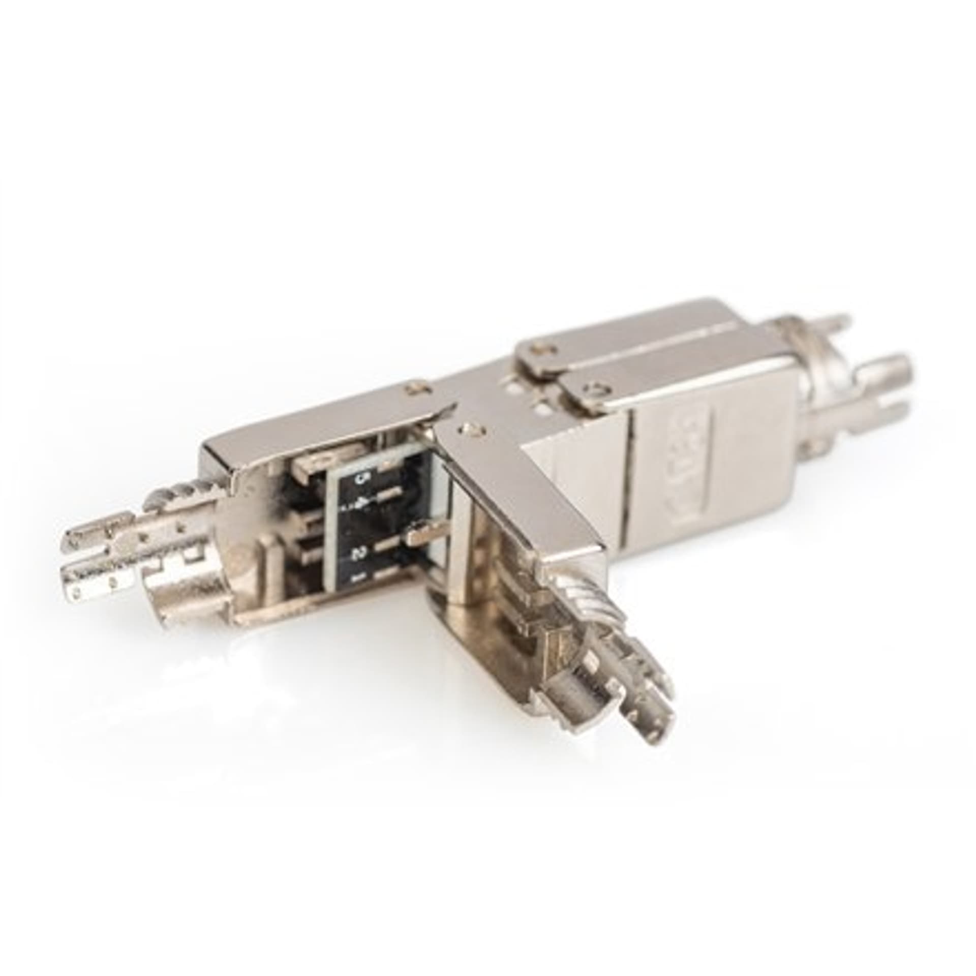 

Digitus DN-93912 Konwerter terminali polowych CAT 6A, 500 MHz dla AWG 22-26, w pełni ekranowany z metalową osłoną śrubową
