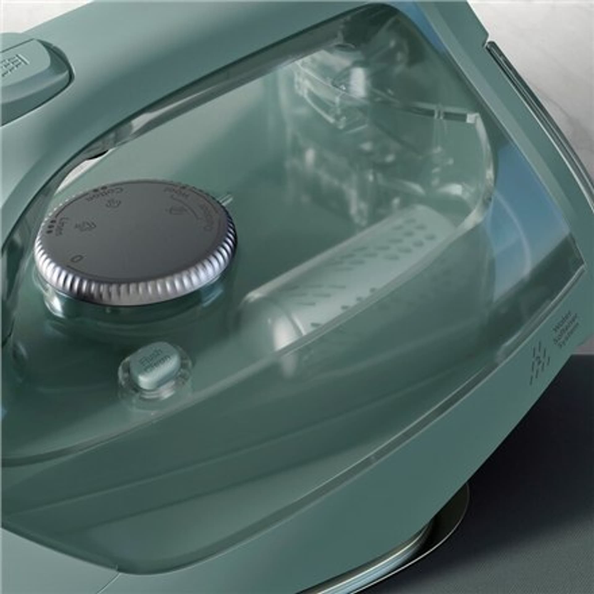 

Electrolux E7SI1-6LG Refine 700 Żelazko parowe, 2300 W, pojemność zbiornika na wodę 370 ml, ciągła para 220 g/min, Linen Green