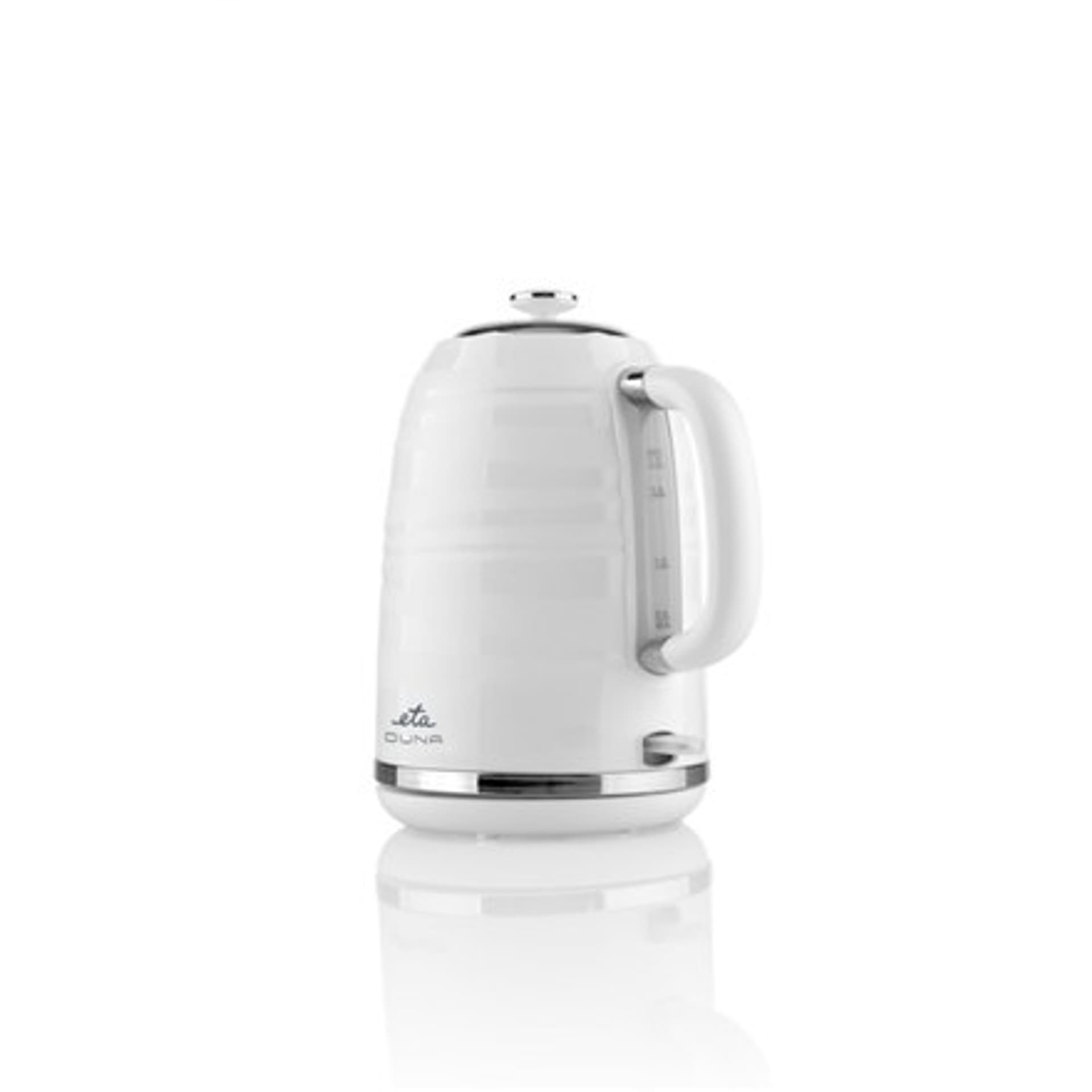 

ETA Czajnik ETA260590020 Duna Electric, 2200 W, 1,7 L, plastik, podstawa obrotowa 360°, biały