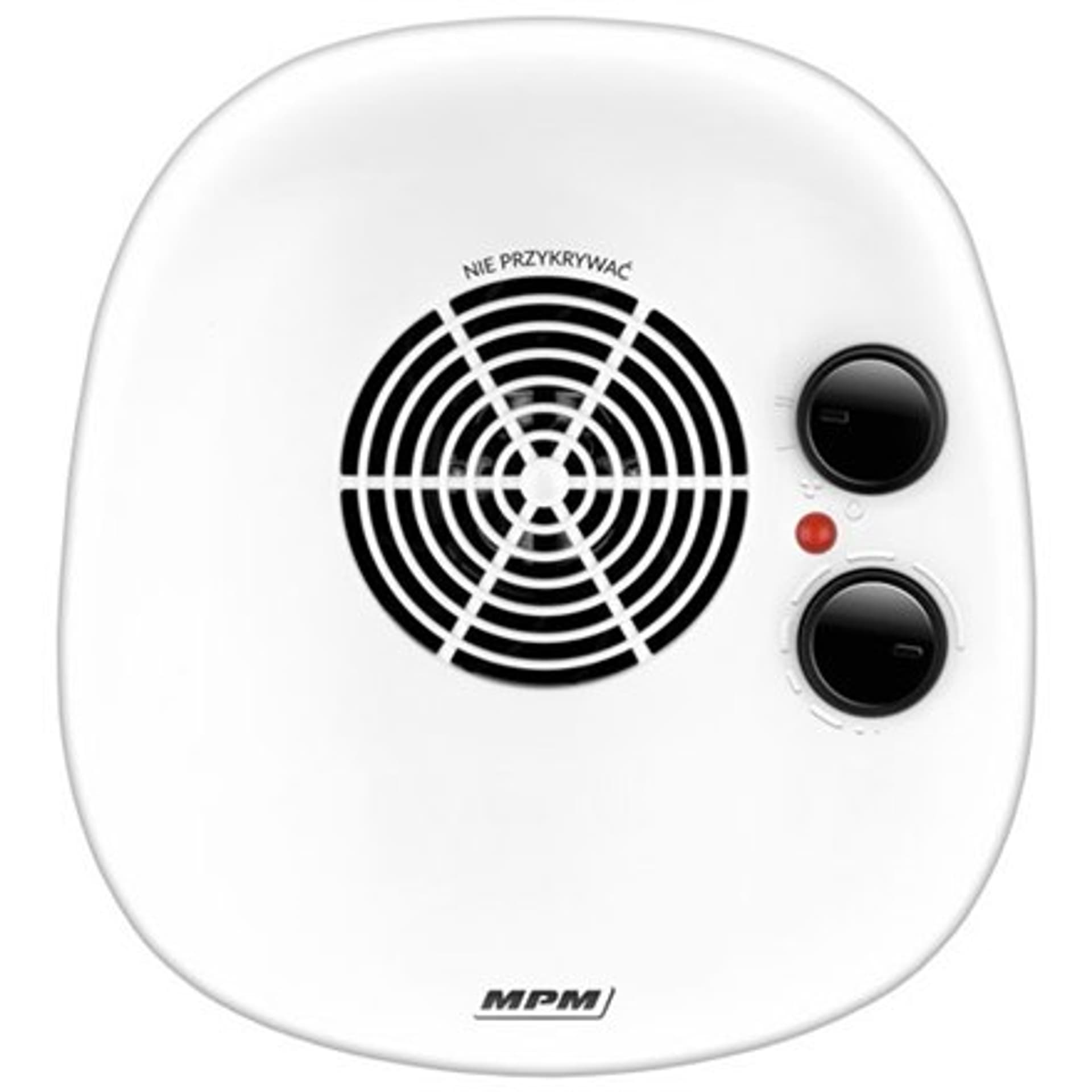 

MPM Fan Heater MUG-20 2000 W, Ilość poziomów mocy 2, Biały