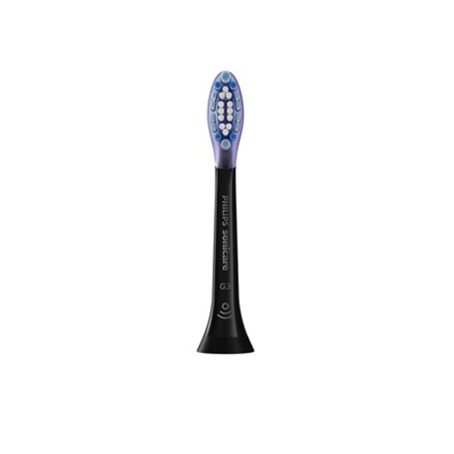 

Głowice szczoteczki do zębów Philips Standard Sonic Sonicare G3 Premium Gum Care Dla dorosłych i dzieci, w zestawie 2 szt Czarny