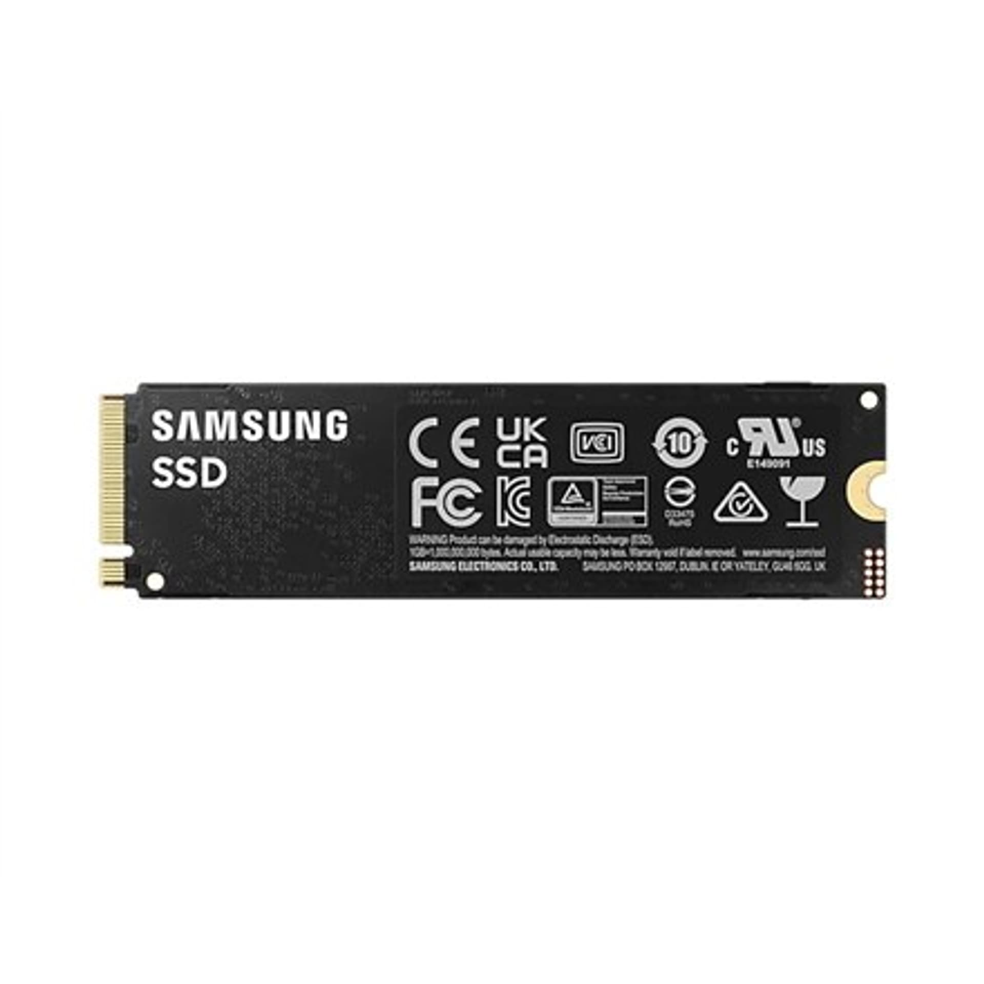 

Samsung 990 PRO 2000 GB, współczynnik kształtu dysku SSD M.2 2280, interfejs SSD PCIe Gen4x4, prędkość zapisu 6900 MB/s, prędkoś