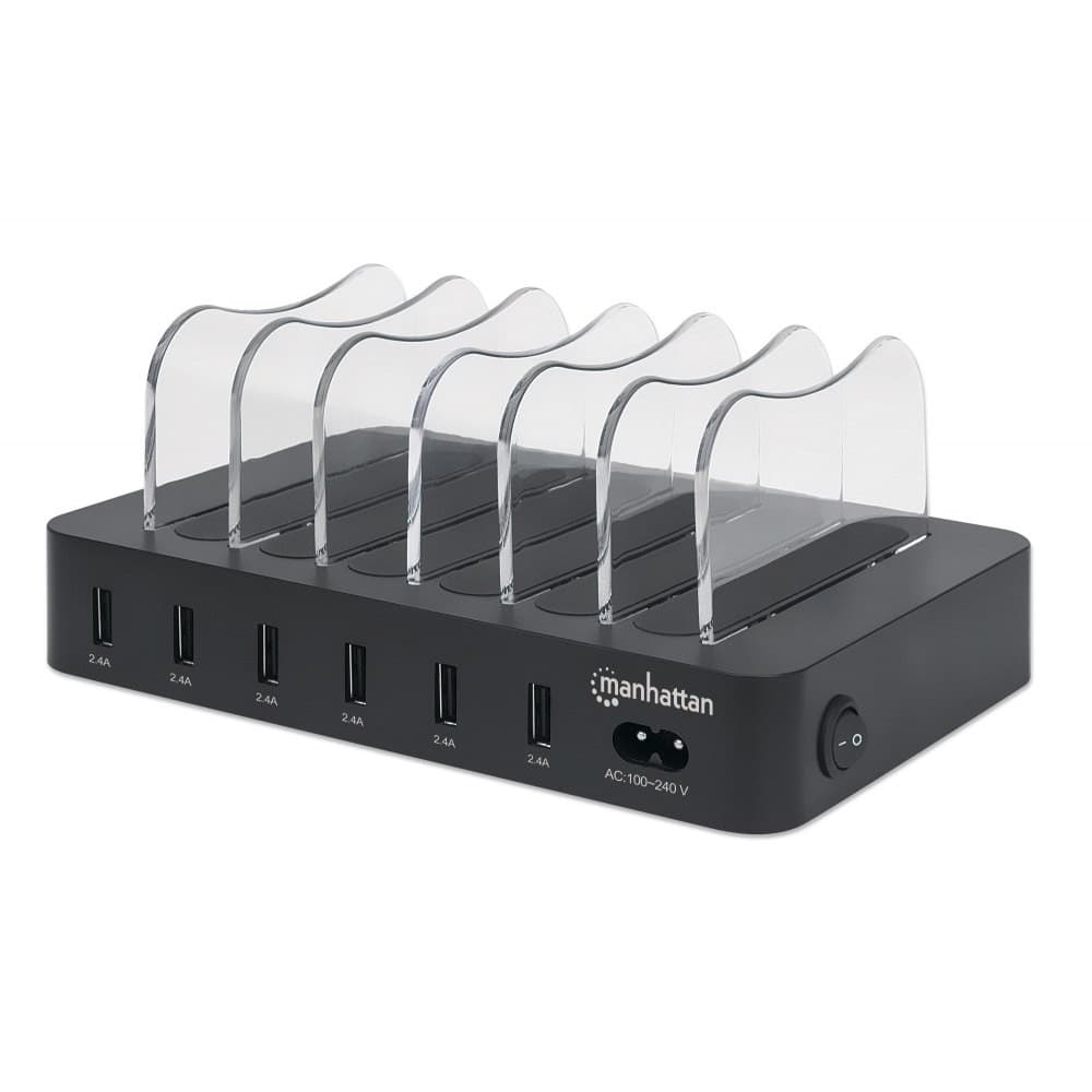 

Ładowarka sieciowa MANHATTAN 102254 (Urządzenia wyposażone w port USB)