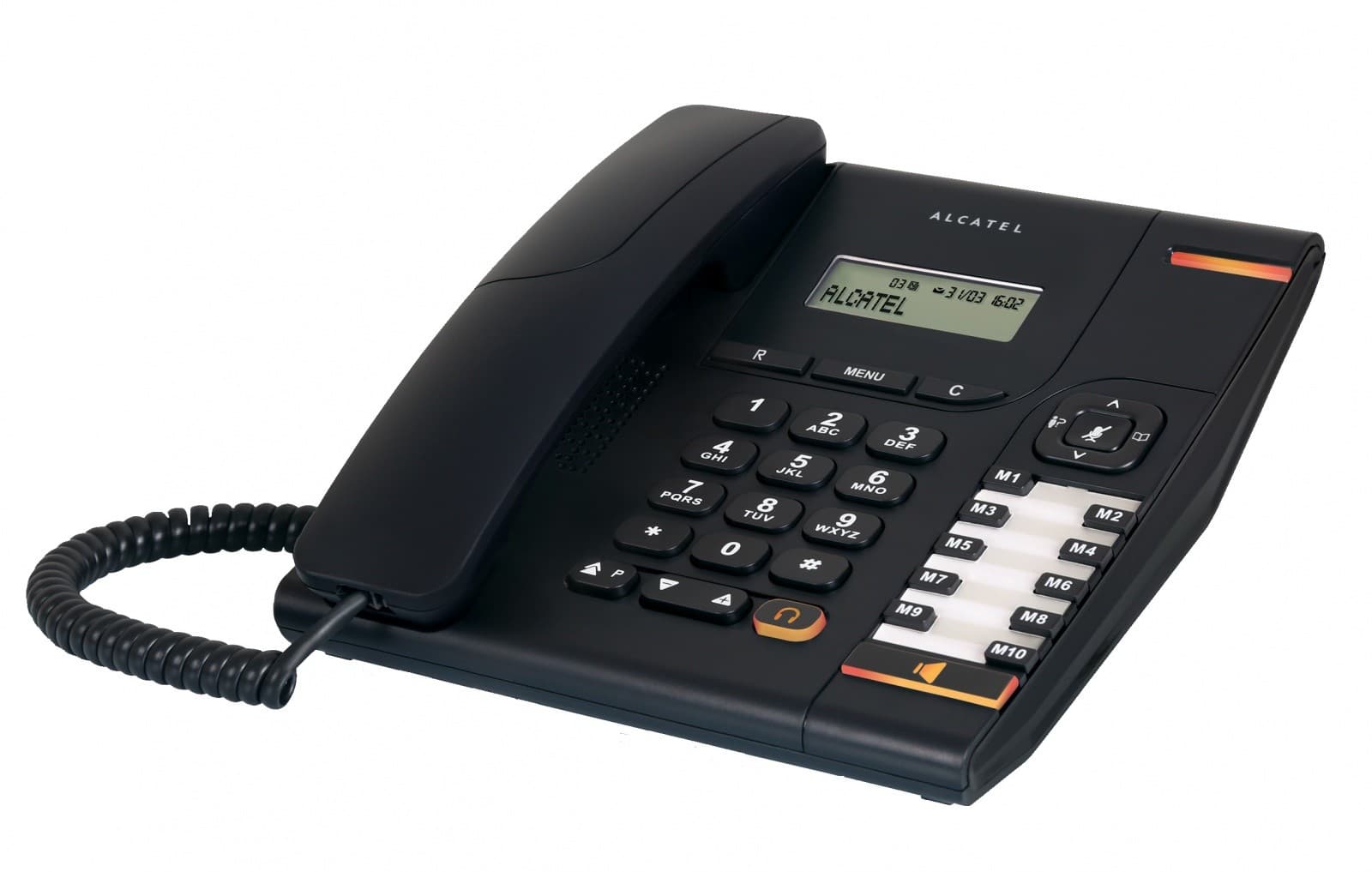

Telefon przewodowy Temporis 580 czarny