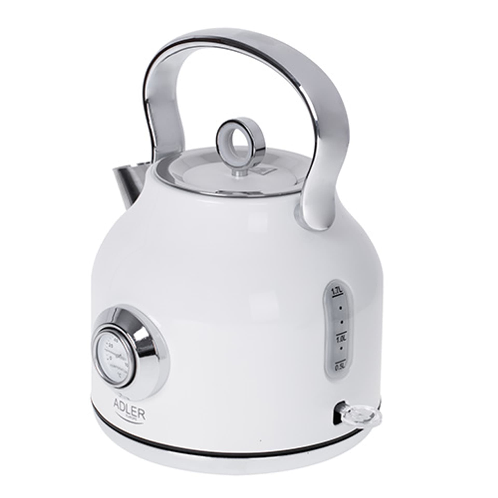 

AD 1346 White Czajnik elektryczny z termometrem 1,7l strix
