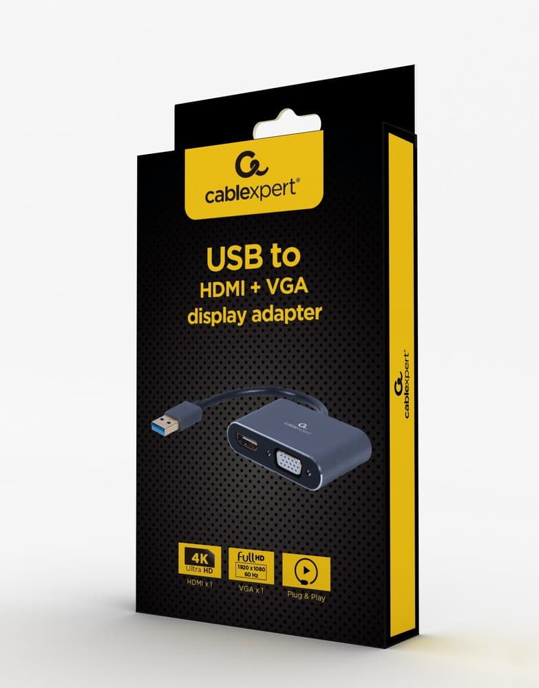 

Adapter USB 3.0 to HDMI VGA D-SUB