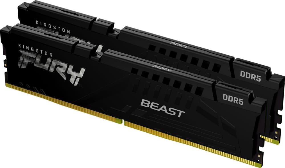 

Pamięć DDR5 Fury Beast Black 32GB(2*16GB)/5200 CL36 EXPO, 2*16gb)/5200 cl36 exp