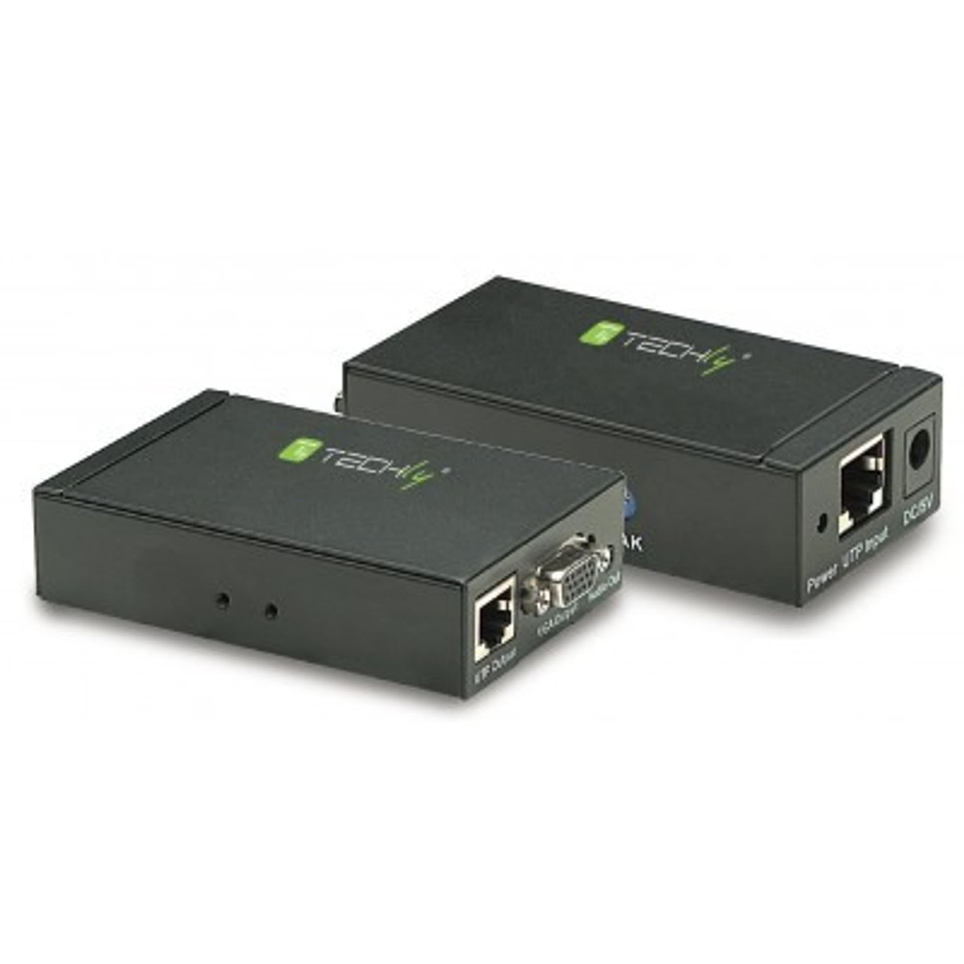 

Extender VGA po kablu Cat5e/6 do 300m z audio