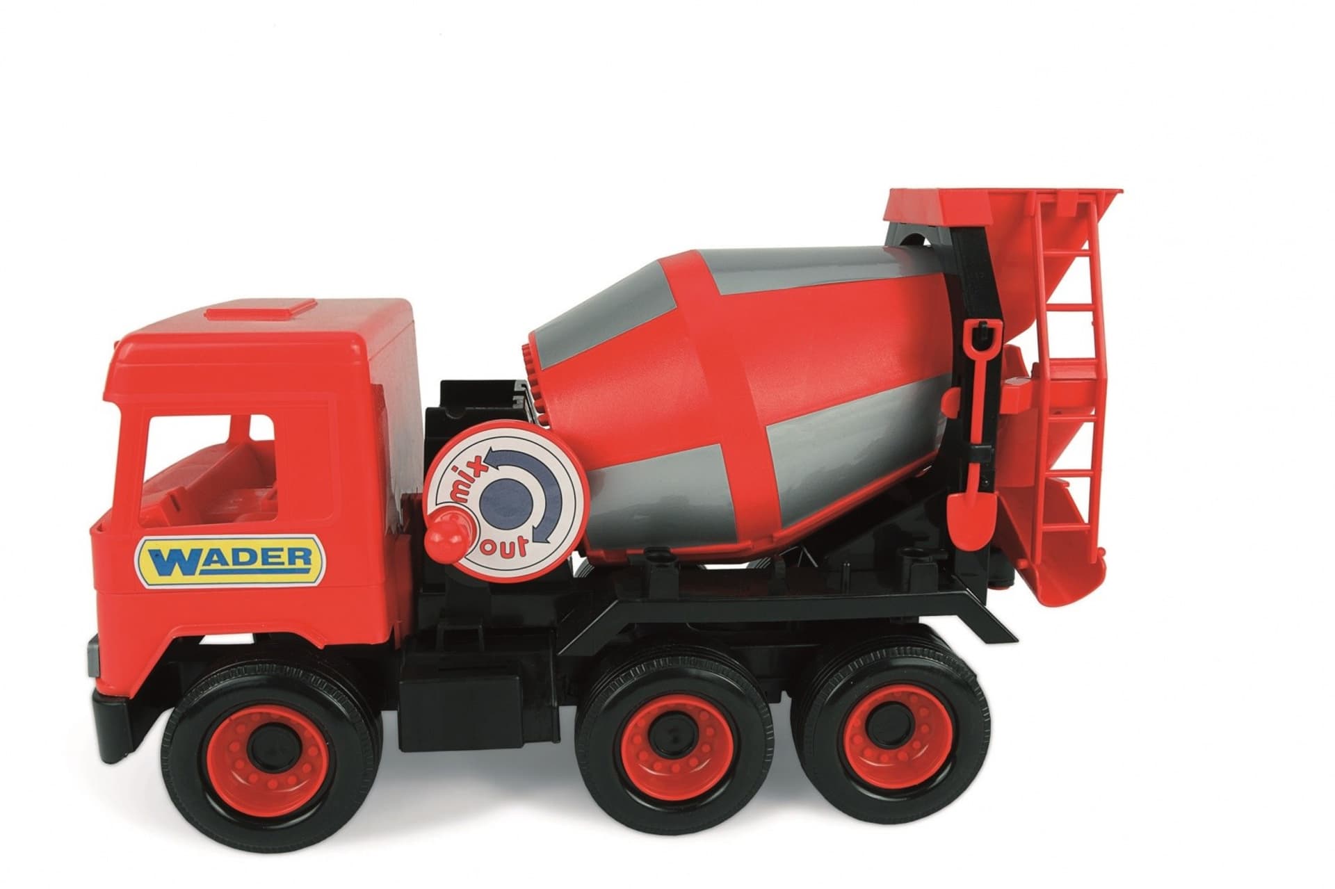 

Betoniarka czerwona 38 cm Middle Truck w kartonie
