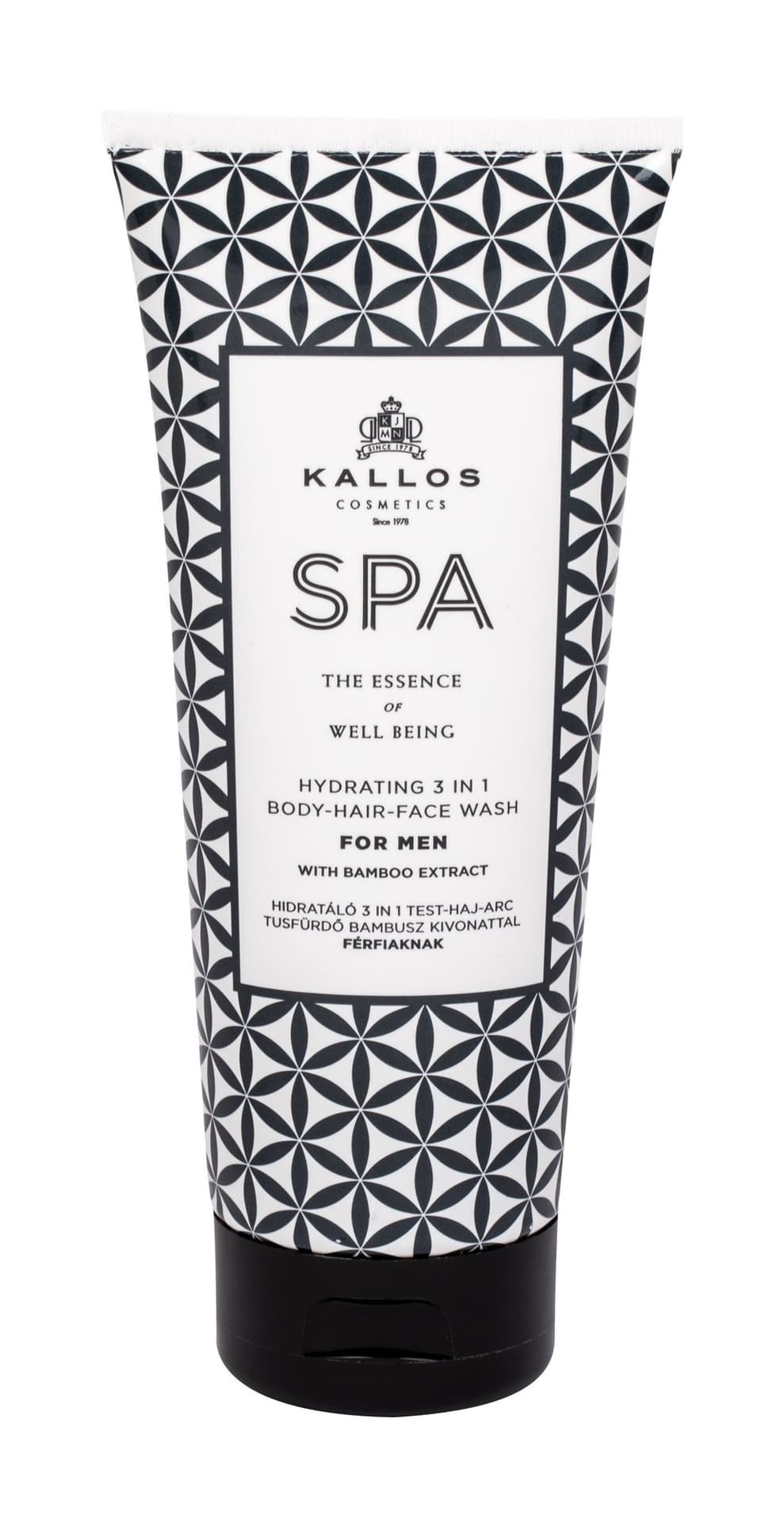 

Kallos Cosmetics Hydrating 3 in 1 SPA For Men Żel pod prysznic 200ml (M)