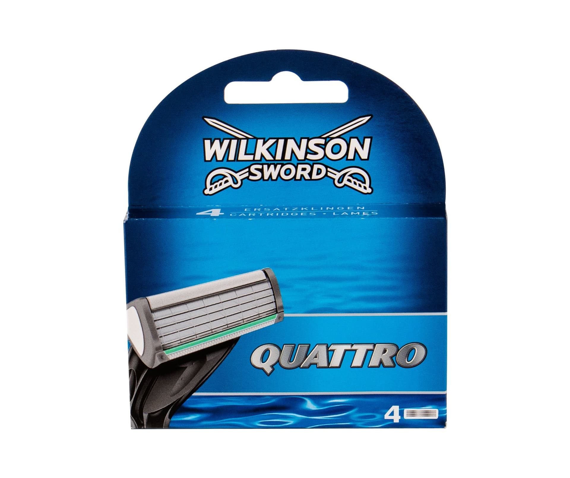 

Wilkinson Sword Quattro Wkład do maszynki 4 szt (M)