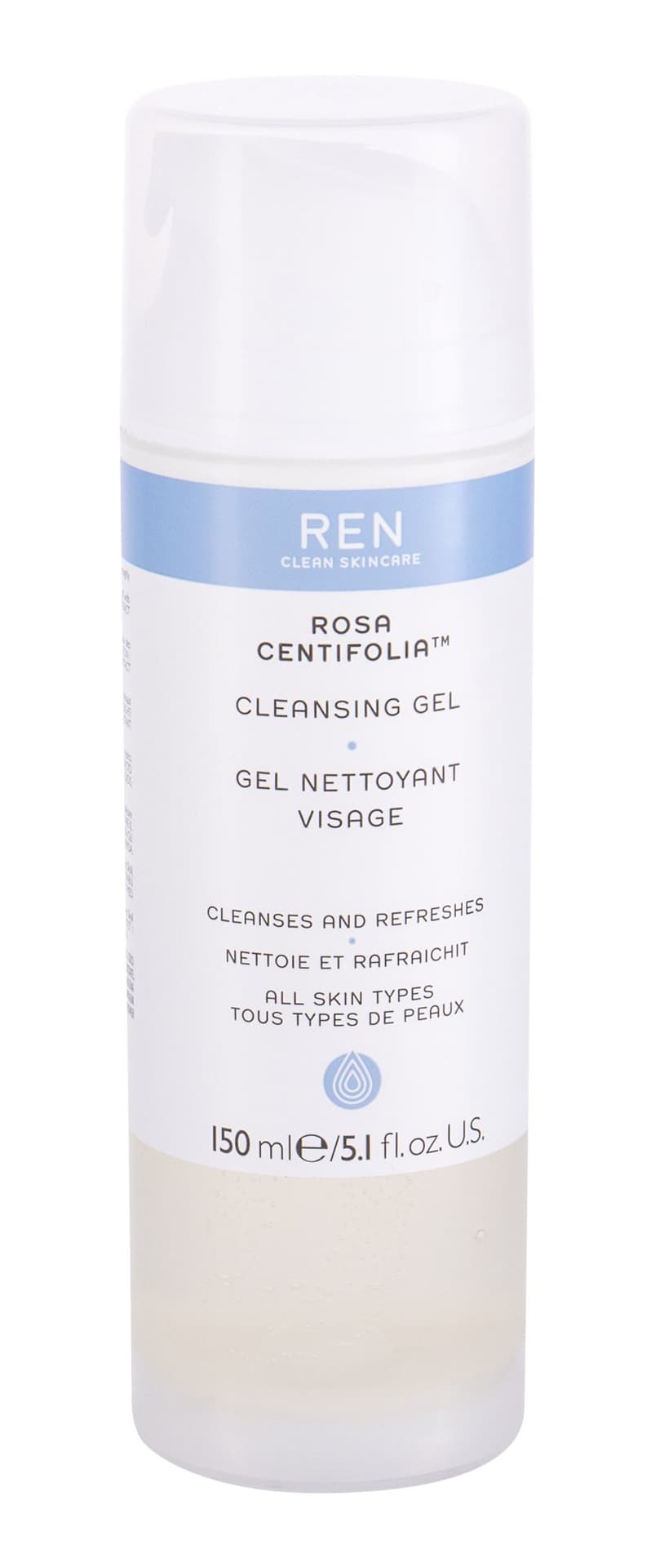 

REN Clean Skincare Rosa Centifolia Żel oczyszczający 150ml (W)