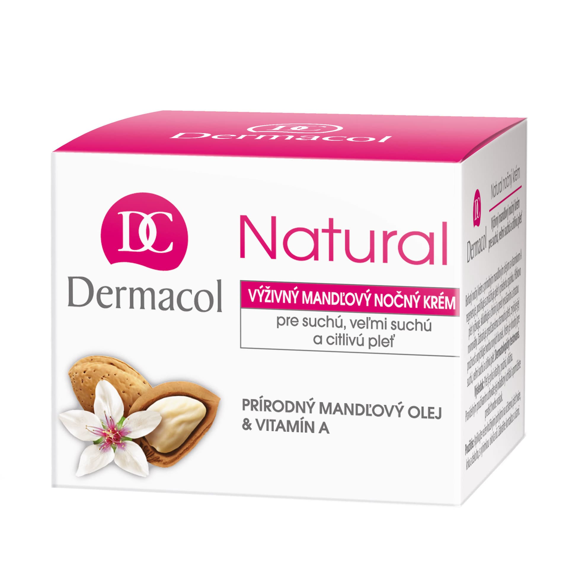 

Dermacol Natural Almond Krem na noc 50ml (W)