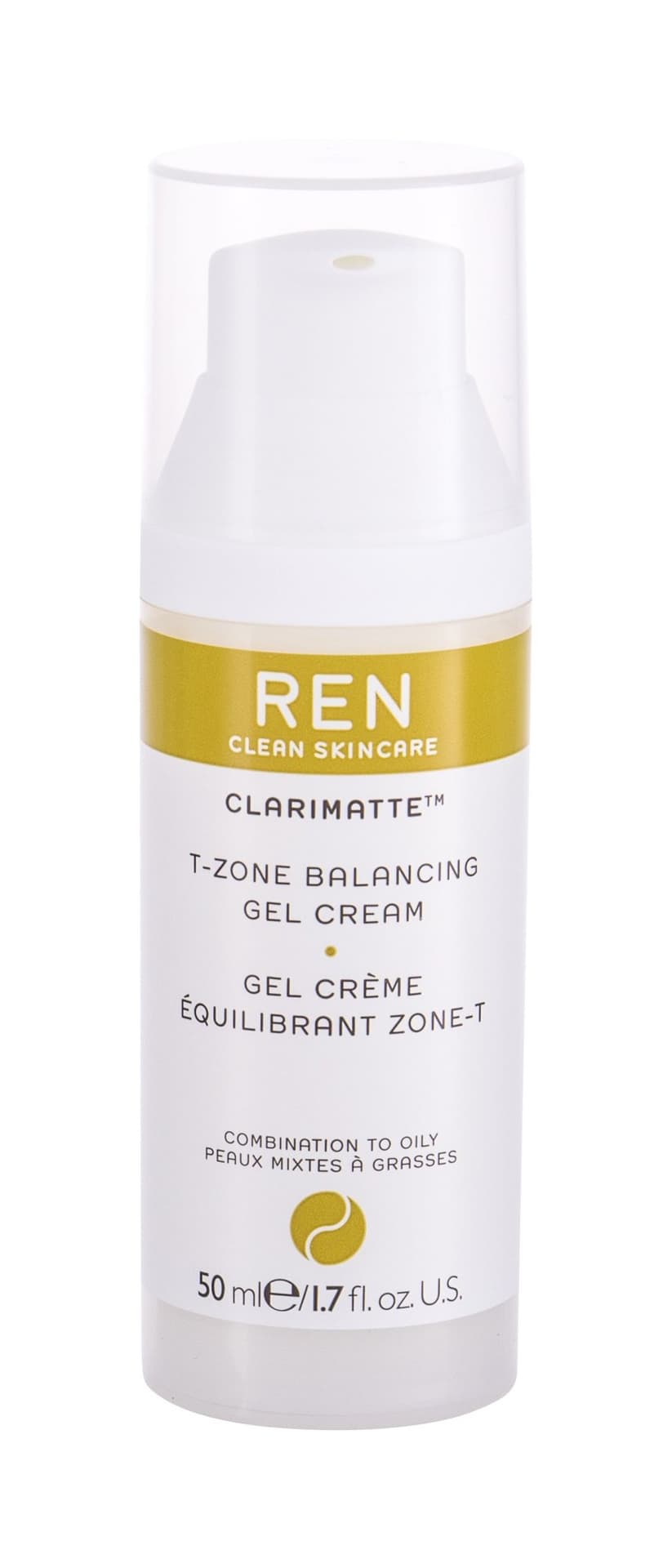 

REN Clean Skincare T-Zone Balancing Clarimatte Żel do twarzy 50ml (W)
