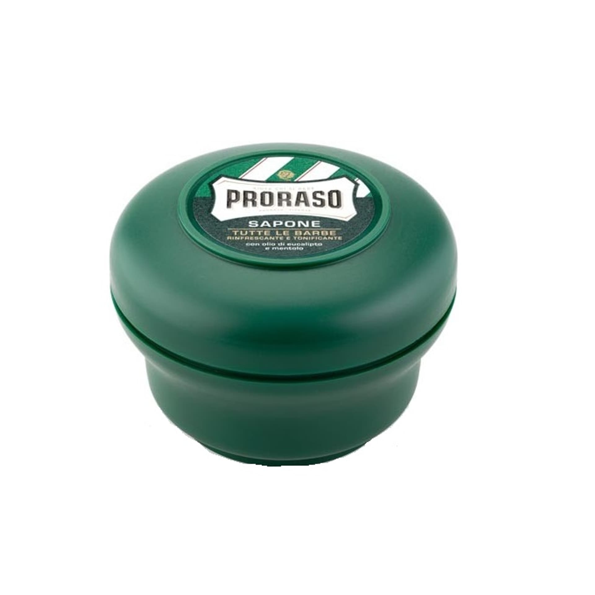 

PRORASO Sapone odświeżające mydło do golenia w tyglu z olejkiem eukaliptusowym i mentolem 150ml