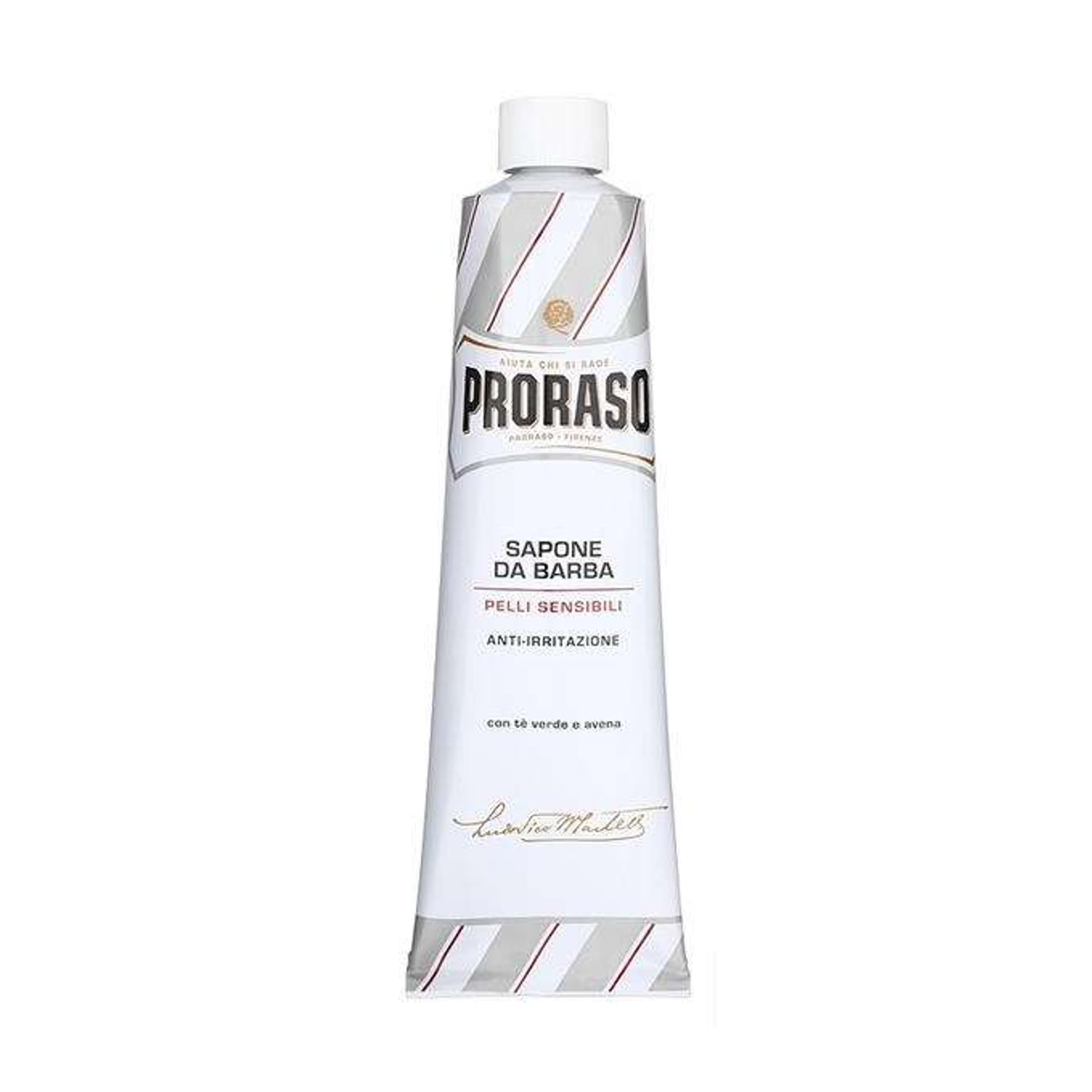 

Proraso Sapone Da Barba kojące mydło do golenia z zieloną herbatą i owsem 150ml