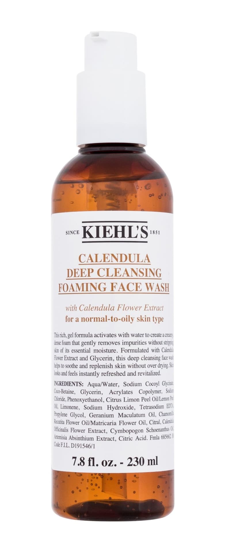 

Kiehl´s Deep Cleansing Foaming Face Wash Calendula Żel oczyszczający 230ml (W)