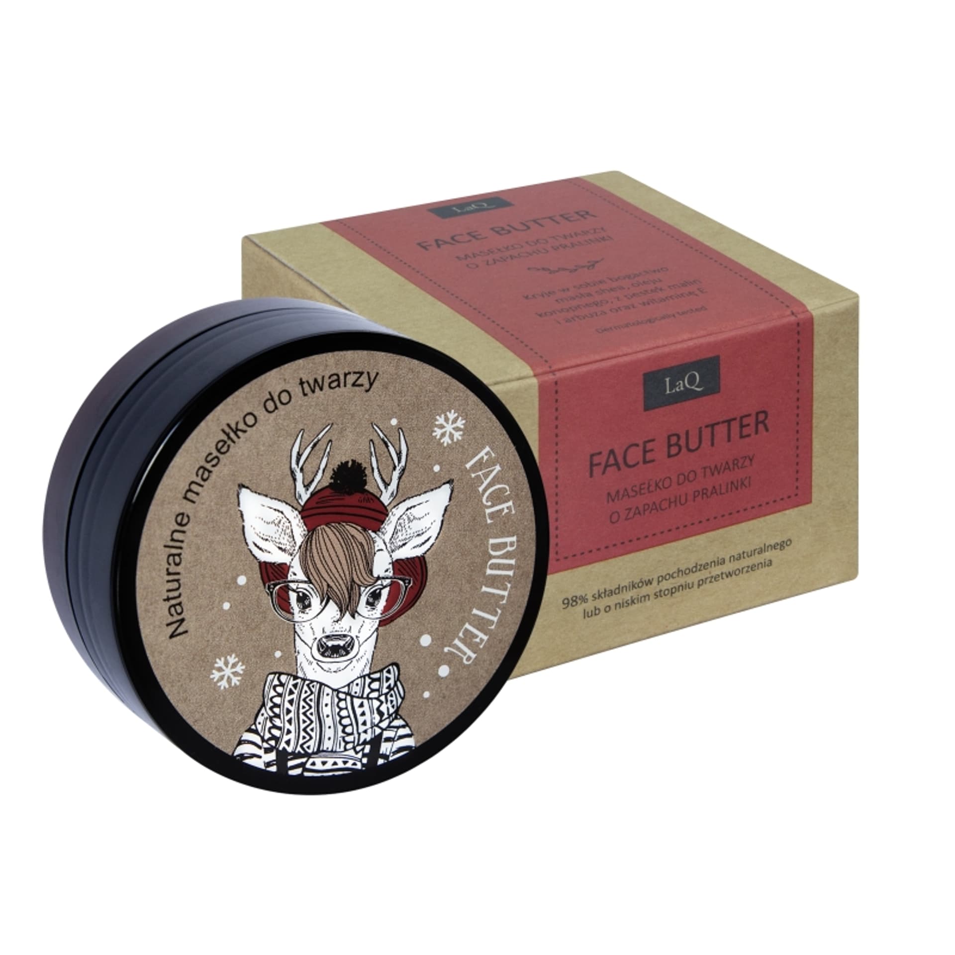 

LaQ Face Butter naturalne masełko do twarzy Pralinka 50ml