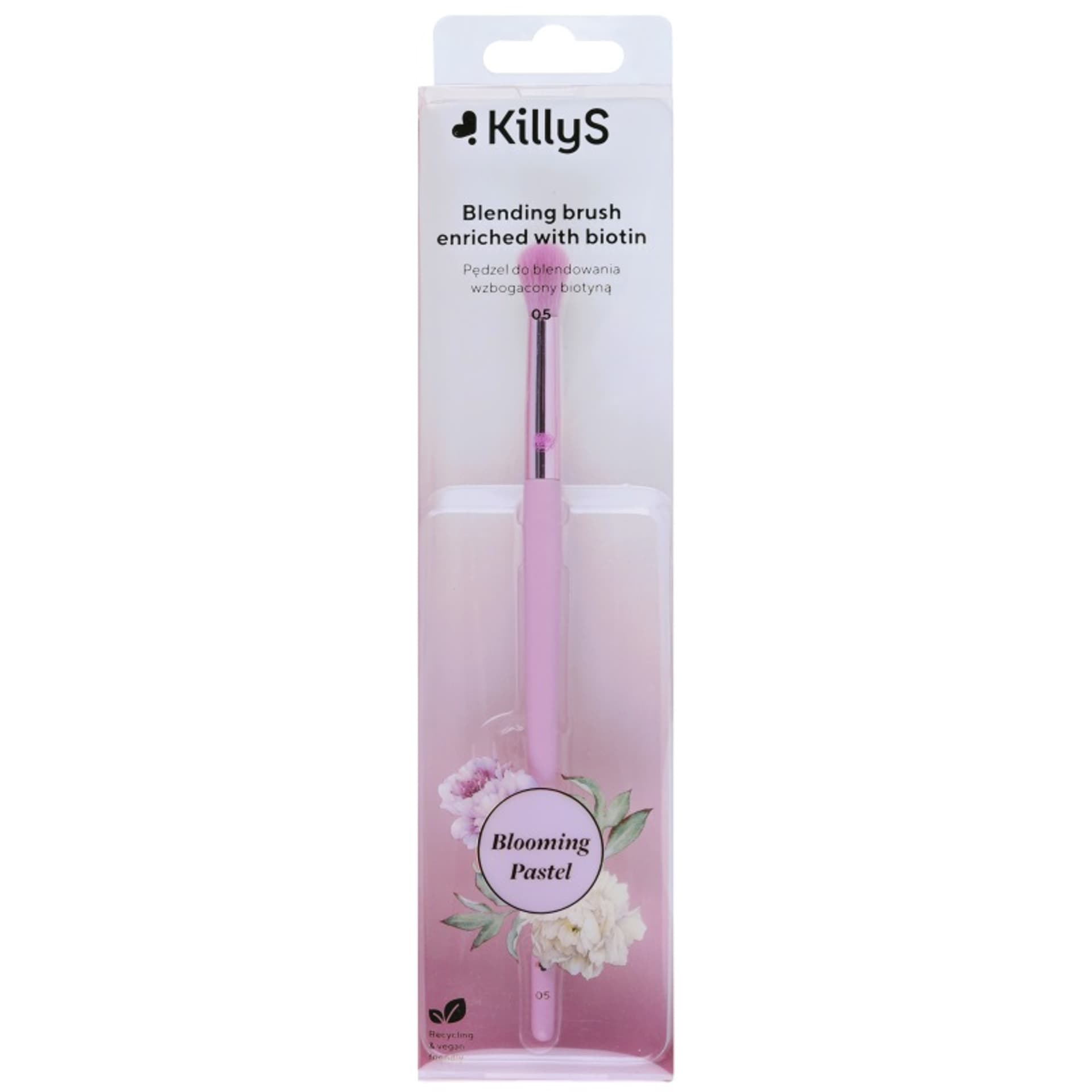 

KillyS Blooming Pastel Blending Brush pędzel do blendowania wzbogacony biotyną 05