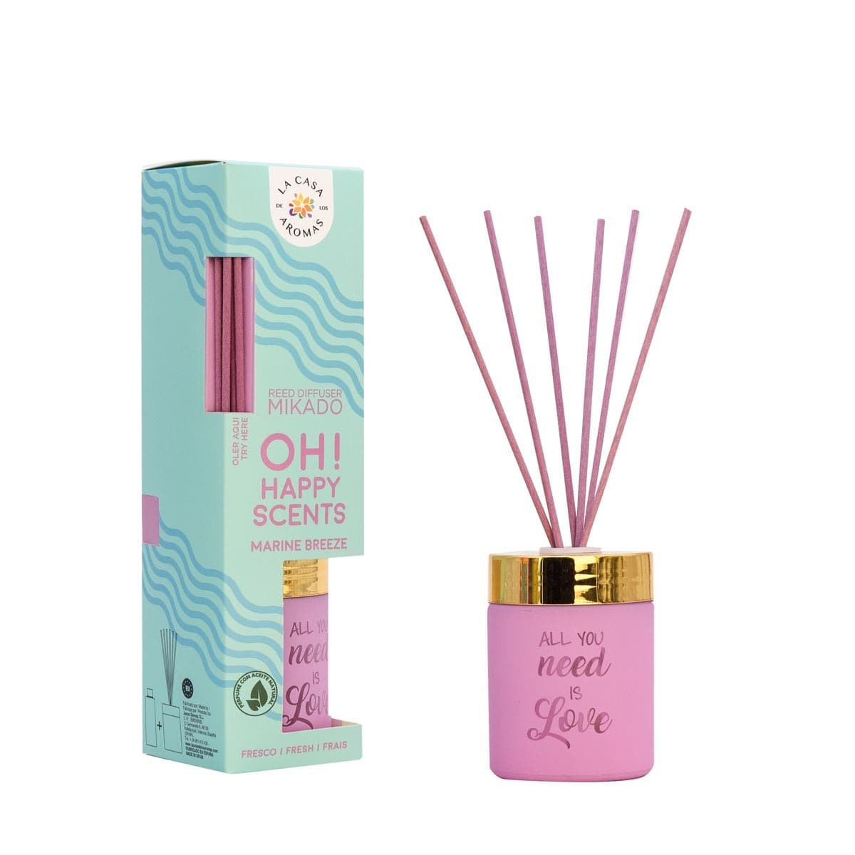 

La Casa de los Aromas Oh! Happy Scents patyczki zapachowe Marine Breeze 100ml