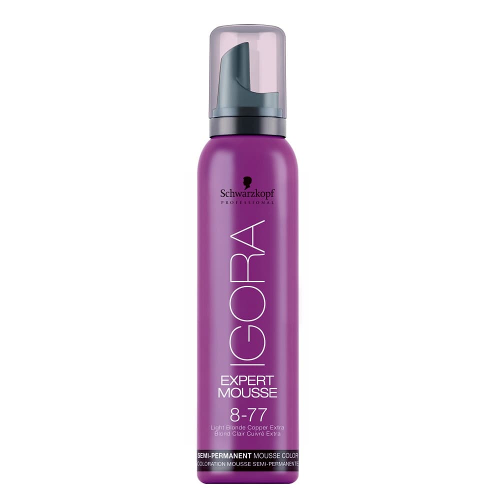 

Schwarzkopf Professional Igora Expert Mousse koloryzująca pianka do włosów 8-77 Lekki Miedziany Blond 100ml