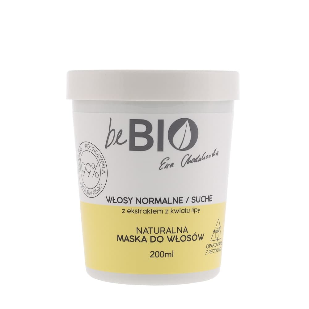 

BE BIO Ewa Chodakowska naturalna maska do włosów suchych i normalnych Kwiat Lipy 200ml