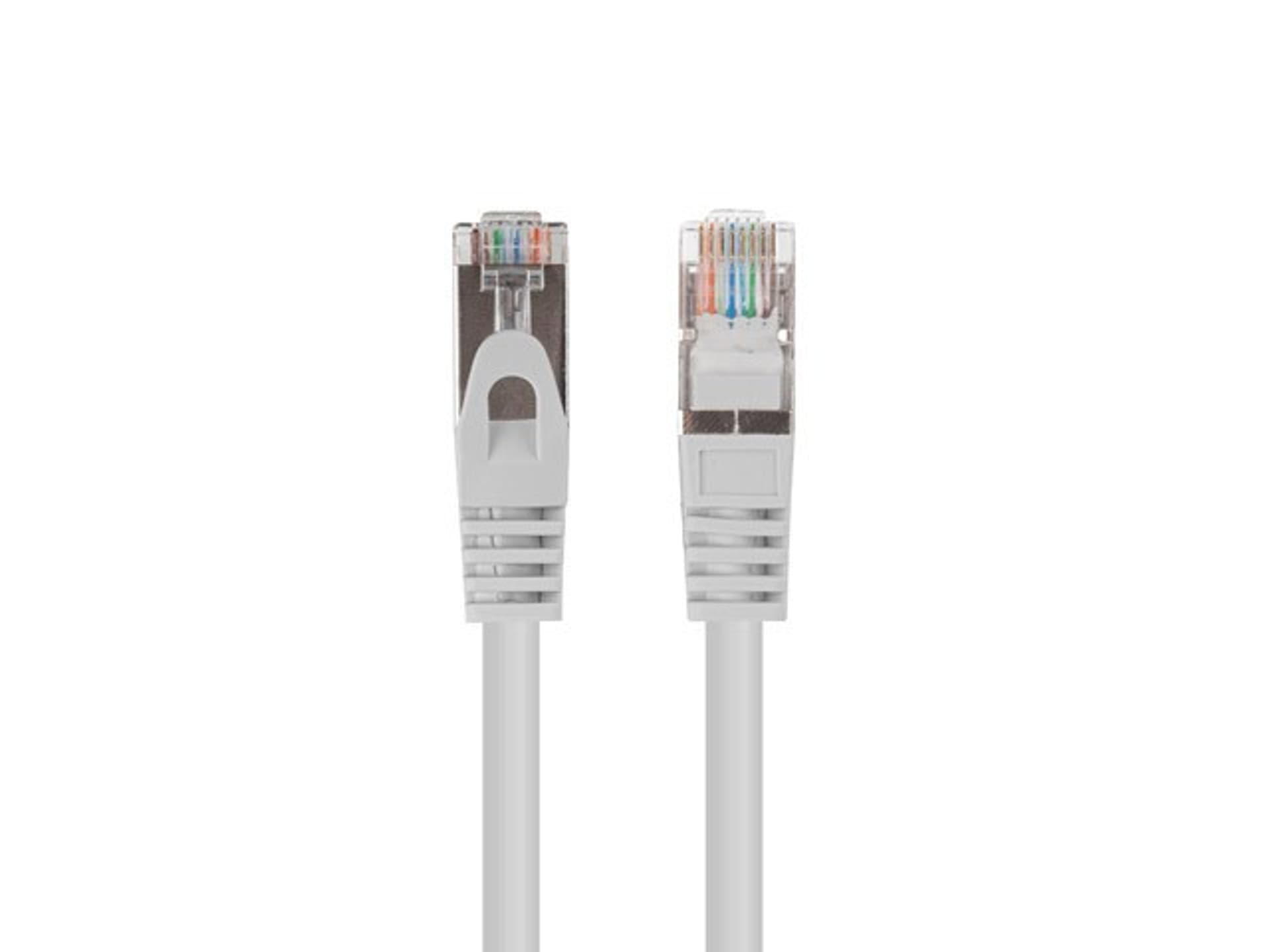 

Patchcord kat.6 FTP 2M 10-pack fluke passed szary