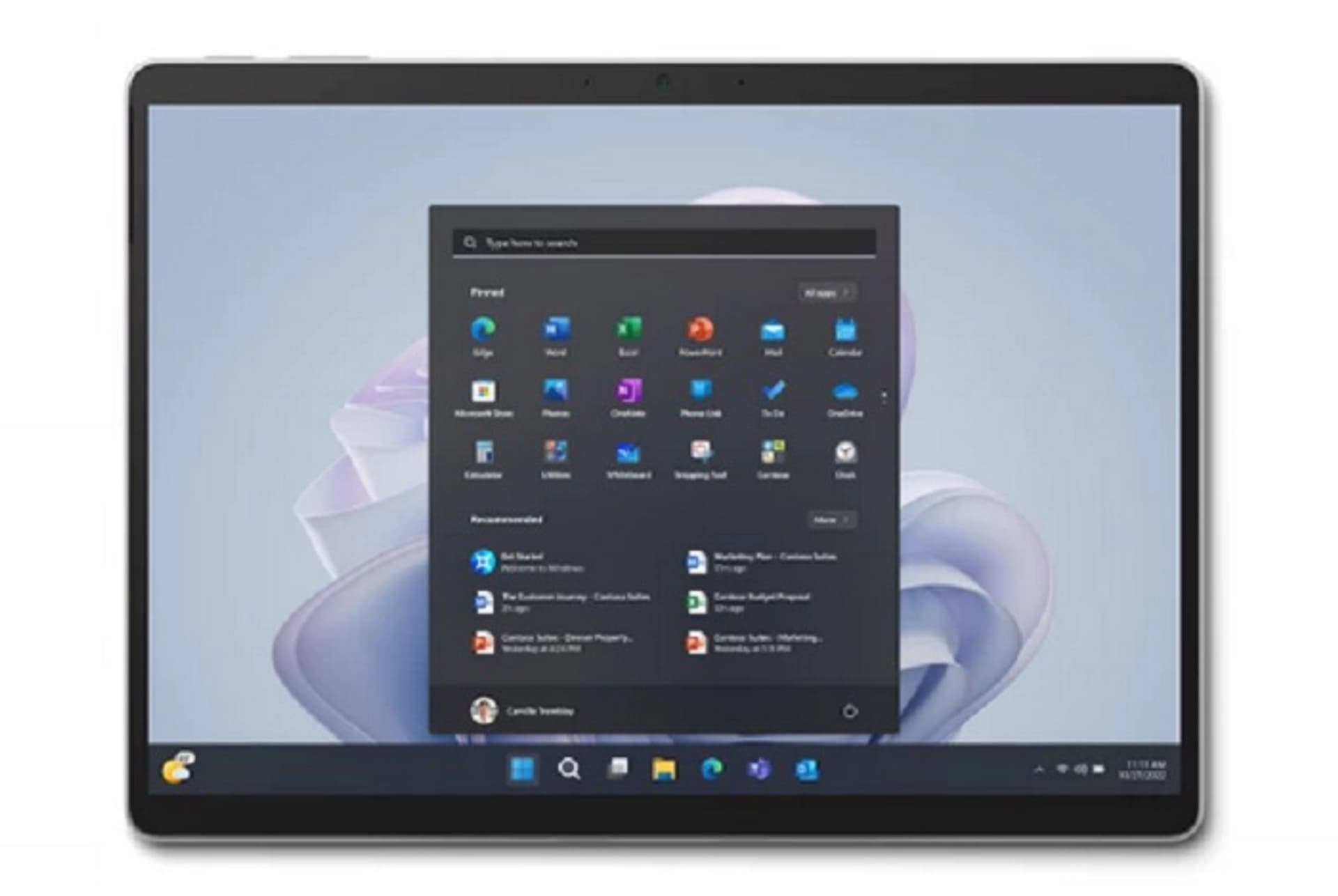 

MICROSOFT Surface Pro 9 (13"/I7-1255U/IRIS XE/16GB/SSD256GB/W11P/Platynowy)