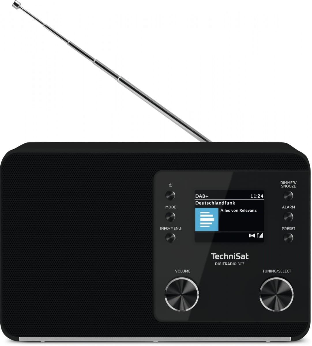 

Radioodtwarzacz Digitradio 307 DAB+/FM czarny