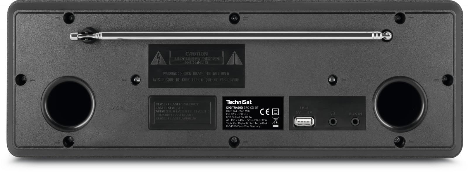 

Radioodtwarzacz Digitradio 370 CD/BT/DAB+ czarny