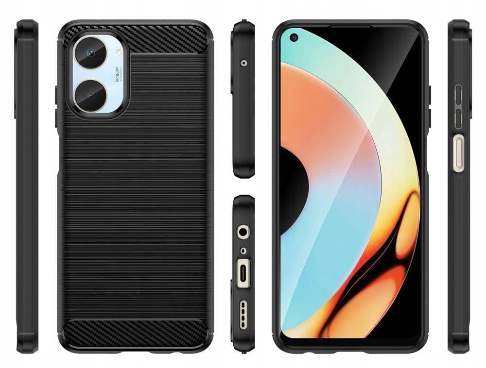 

Etui REALME 10 4G Tech-Protect TPU Carbon czarne