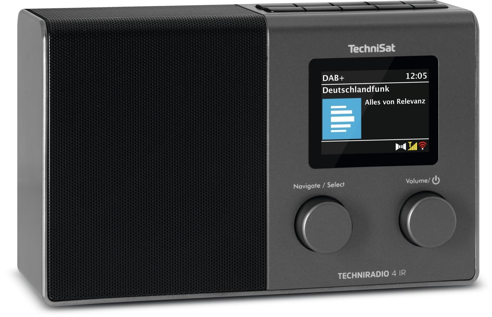 

Radioodtwarzacz Techniradio 4 IR DAB+/FM/int czarny