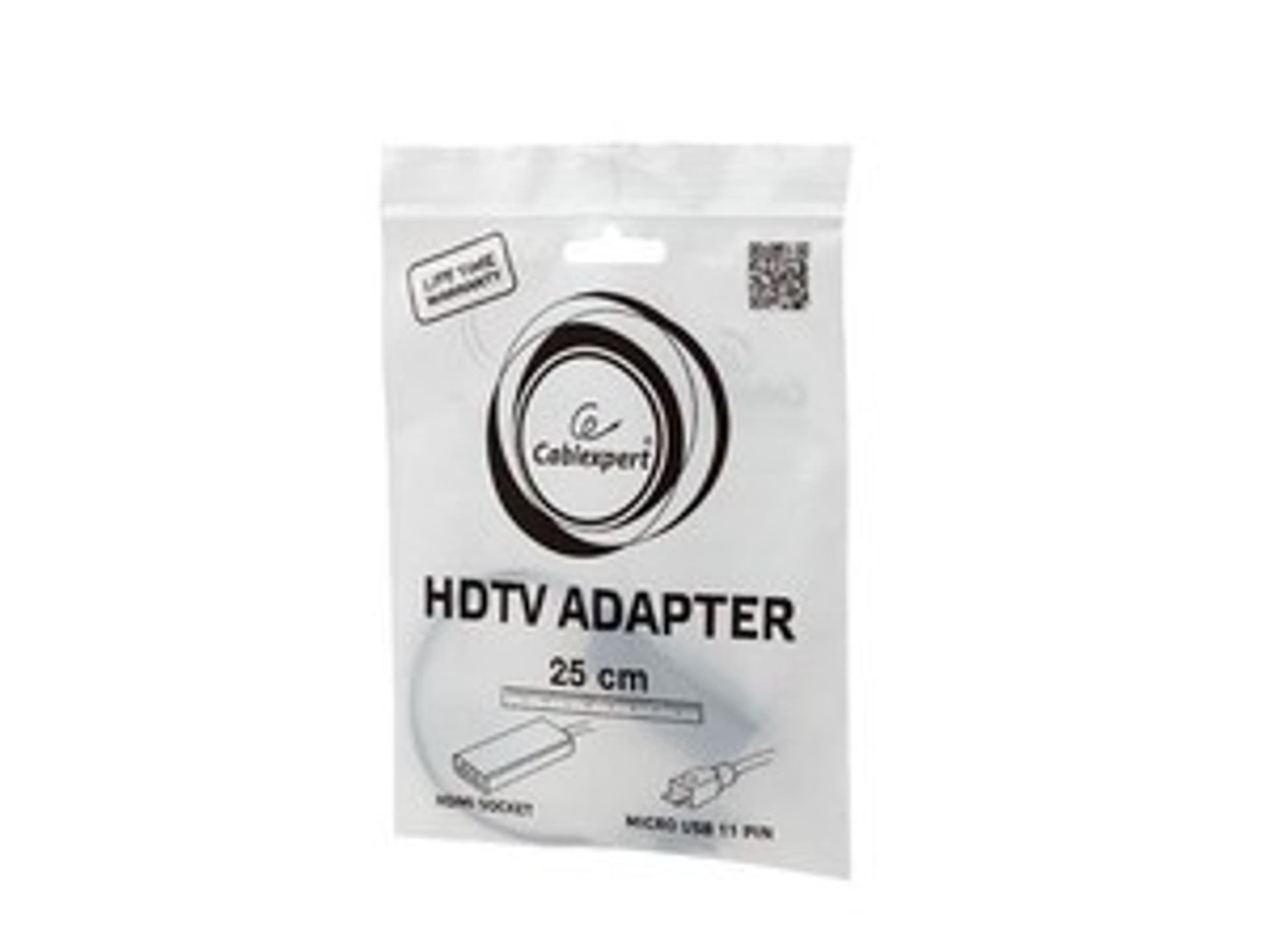 

Adapter MHL(M)->HDMI(F)+ USB Micro(BF)(11 PIN) 16cm, 11 pin) 16c