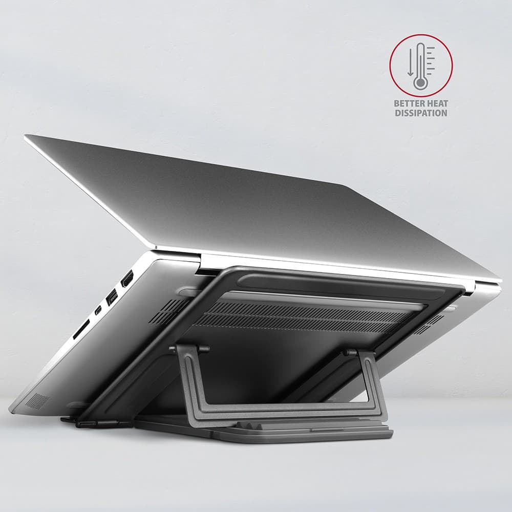 

Podstawa do laptopów aluminiowa 10-16 cali 4 regulowane kąty nachylenia STND-L