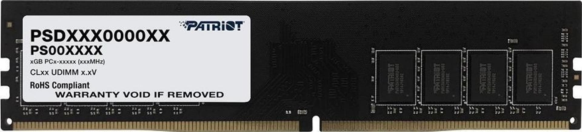 

PATRIOT DDR4 16GB SIGNATURE 3200MHz 1 rank