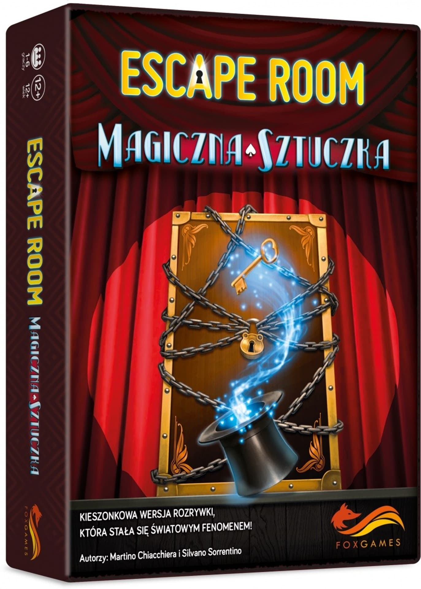 

GRA ESCAPE ROOM. MAGICZNA SZTUCZKA - FOX GAMES