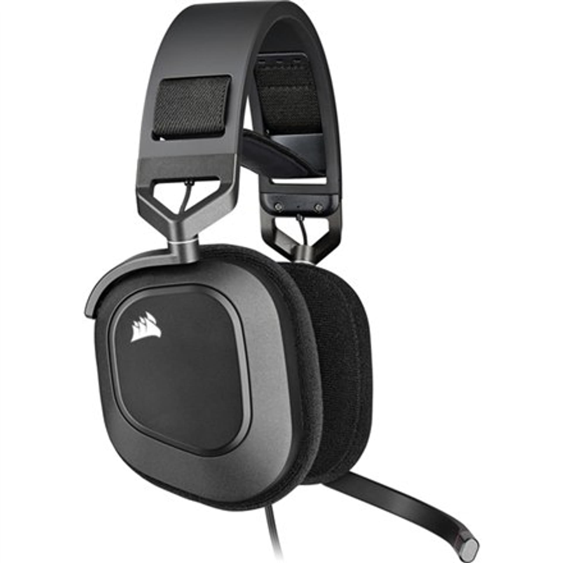 

Corsair RGB USB Gaming Headset HS80 Wbudowany mikrofon, Carbon, bezprzewodowy, Over-Ear