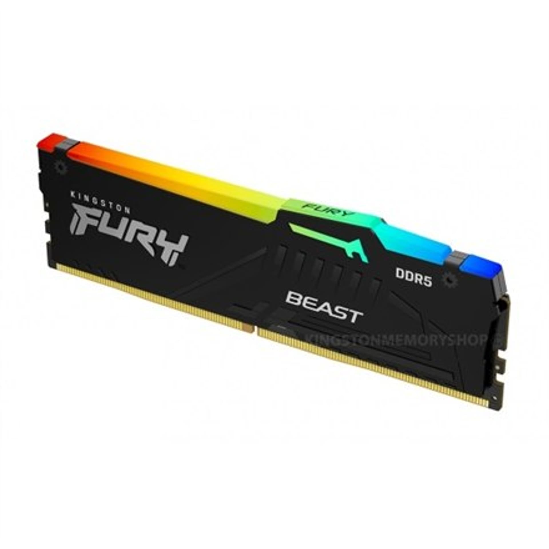 

Kingston Fury Beast RGB 16 GB, DDR5, 5200 MHz, PC/serwer, Registered No, ECC No, 1x16 GB