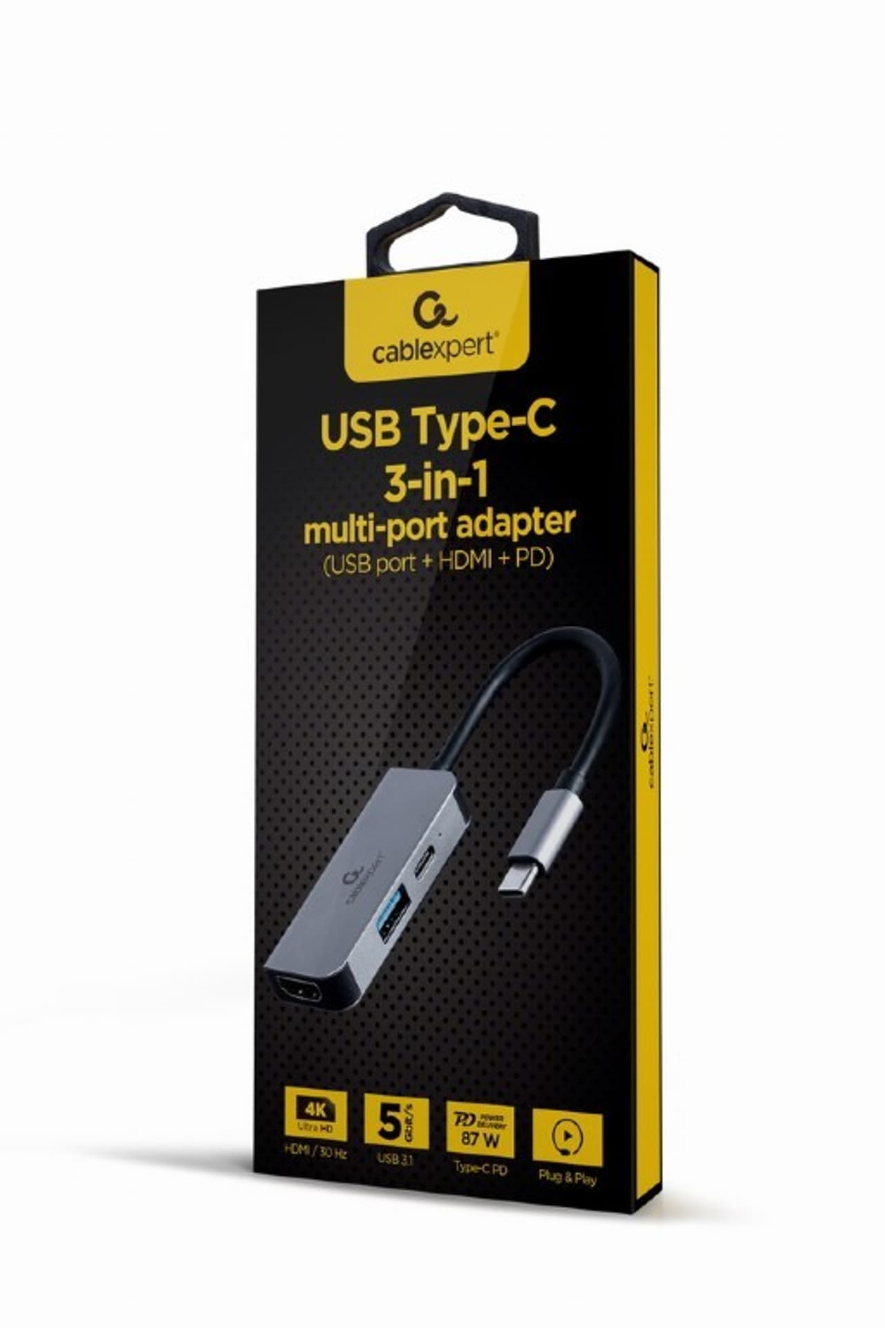 

Hub USB-C PD HDMI USB 3.1