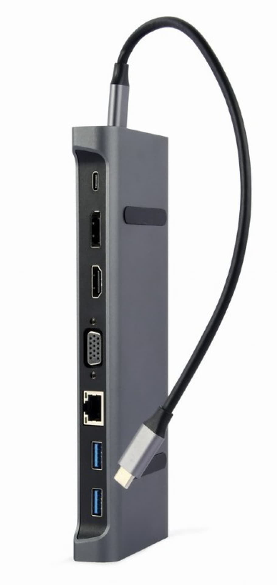 

Adapter USB-C 9w1, HDMI, USB-C PD, VGA, DP, USBx3, Audio, LAN