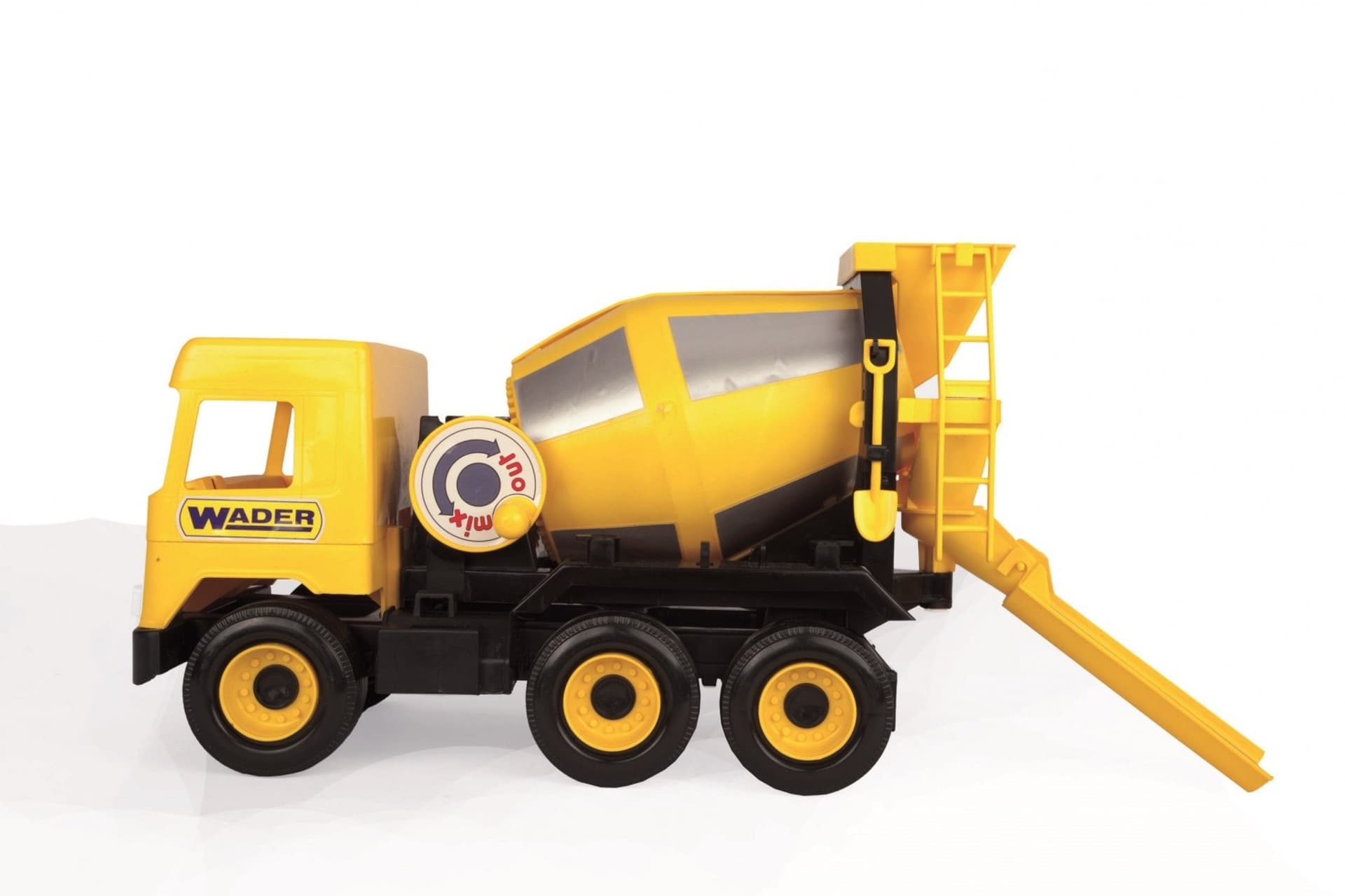 

Betoniarka żółta 38 cm Middle Truck w kartonie