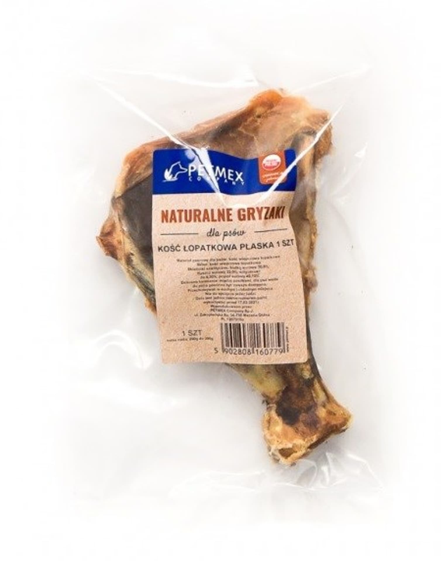 

Gryzak dla psów PETMEX Łopatka wieprzowa 1szt